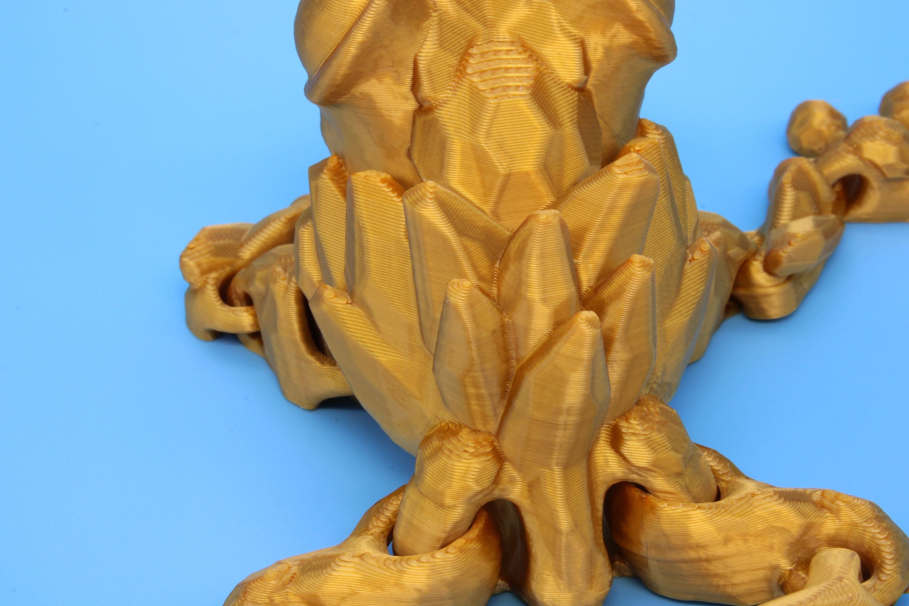 Crystal Frog | 3D Printed | Cute Frog | 5.5 in. | Sensory Toy | Fidget Toy.