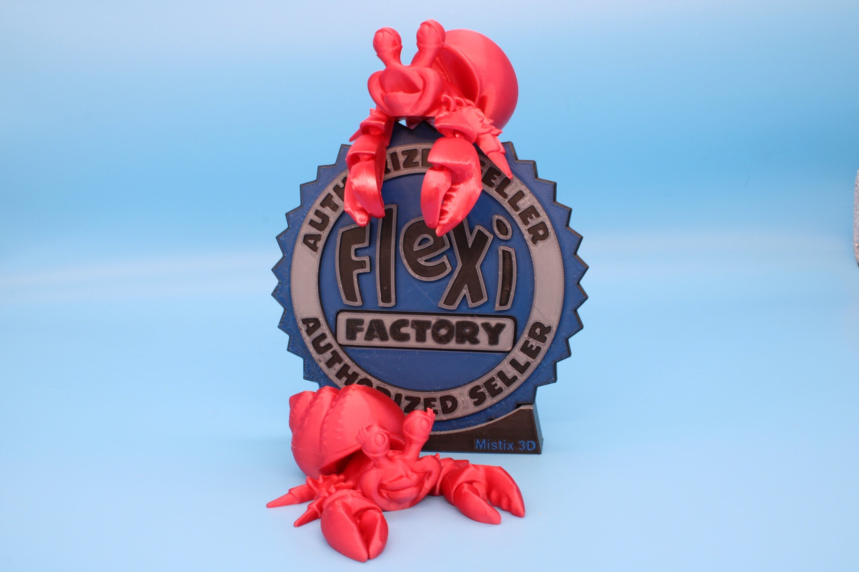 Hermit Crabs | Mr. & Mrs. | 3D Printed | Super Cute | Friendly Crabs.