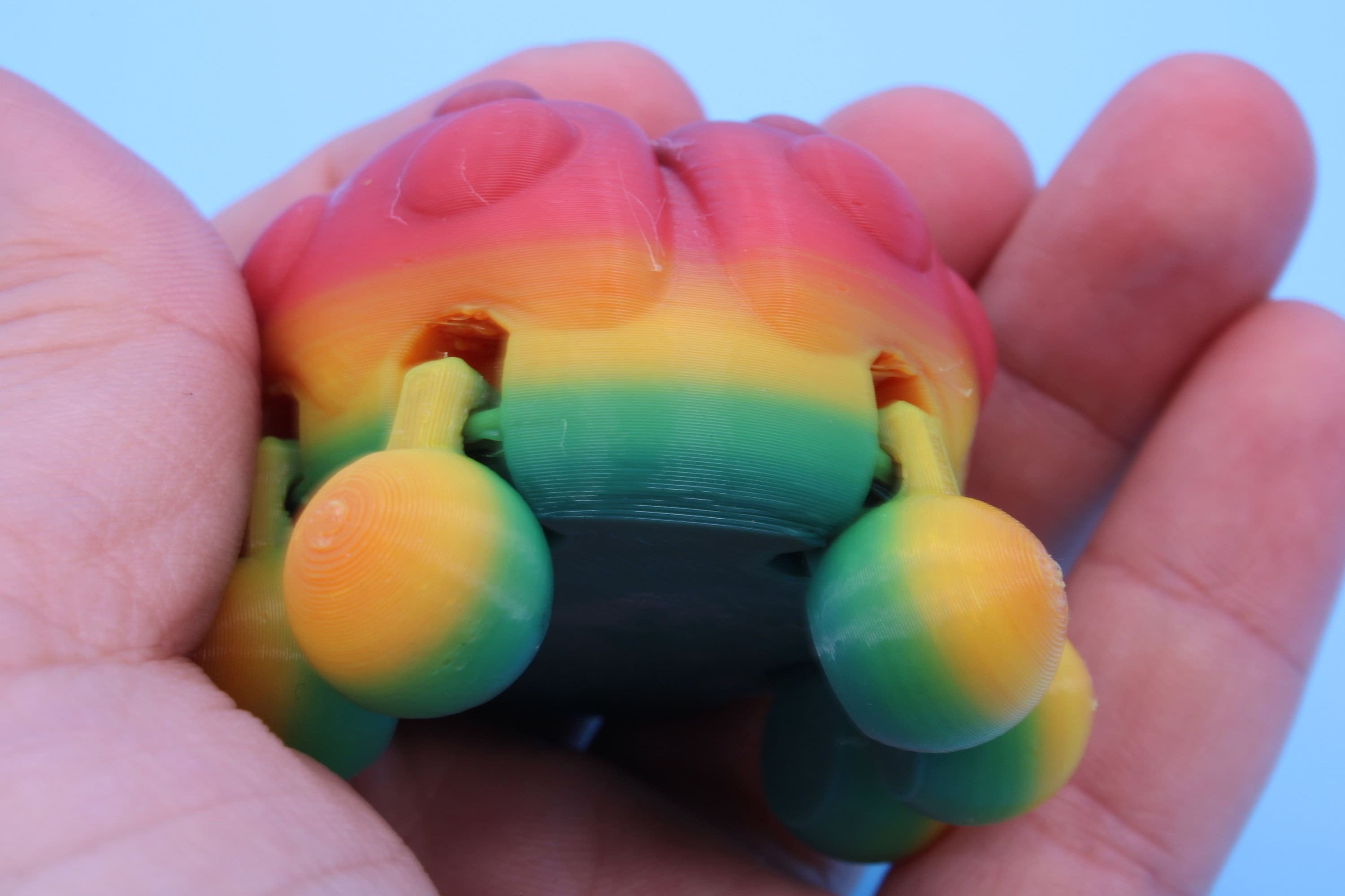 Articulating Ladybug | 3D Printed Cute Ladybug | 3 inches | Friendly Bug | Sensory Toy | Fidget Toy | Articulating Ladybug | Stim Toy.