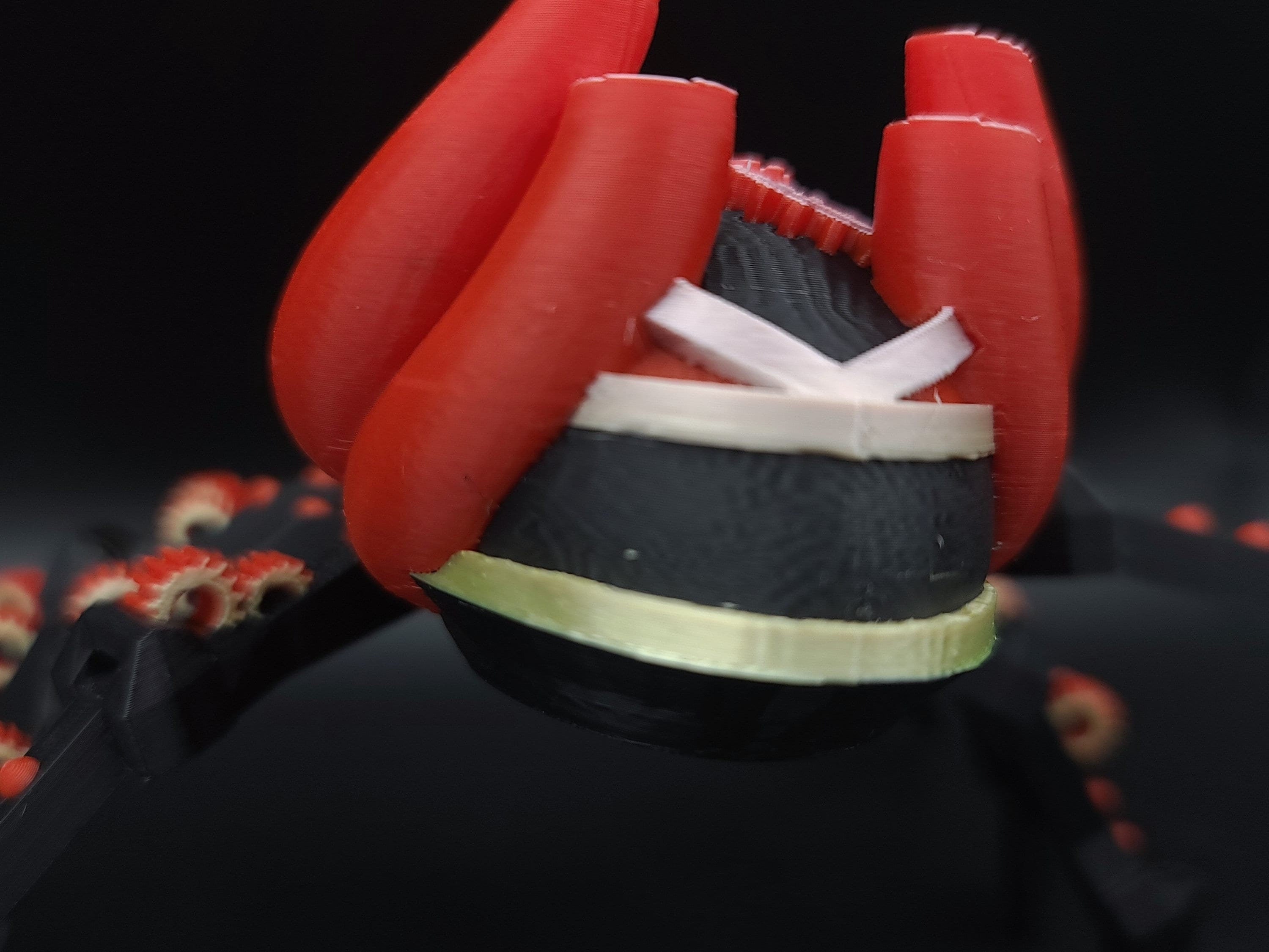 Multi Color Steam Punk Spider. 100% 3D printed! Steam Punk Spider 3D printed articulating spider . flexi Toy, 9.75 in. Stress Relief, Gift.