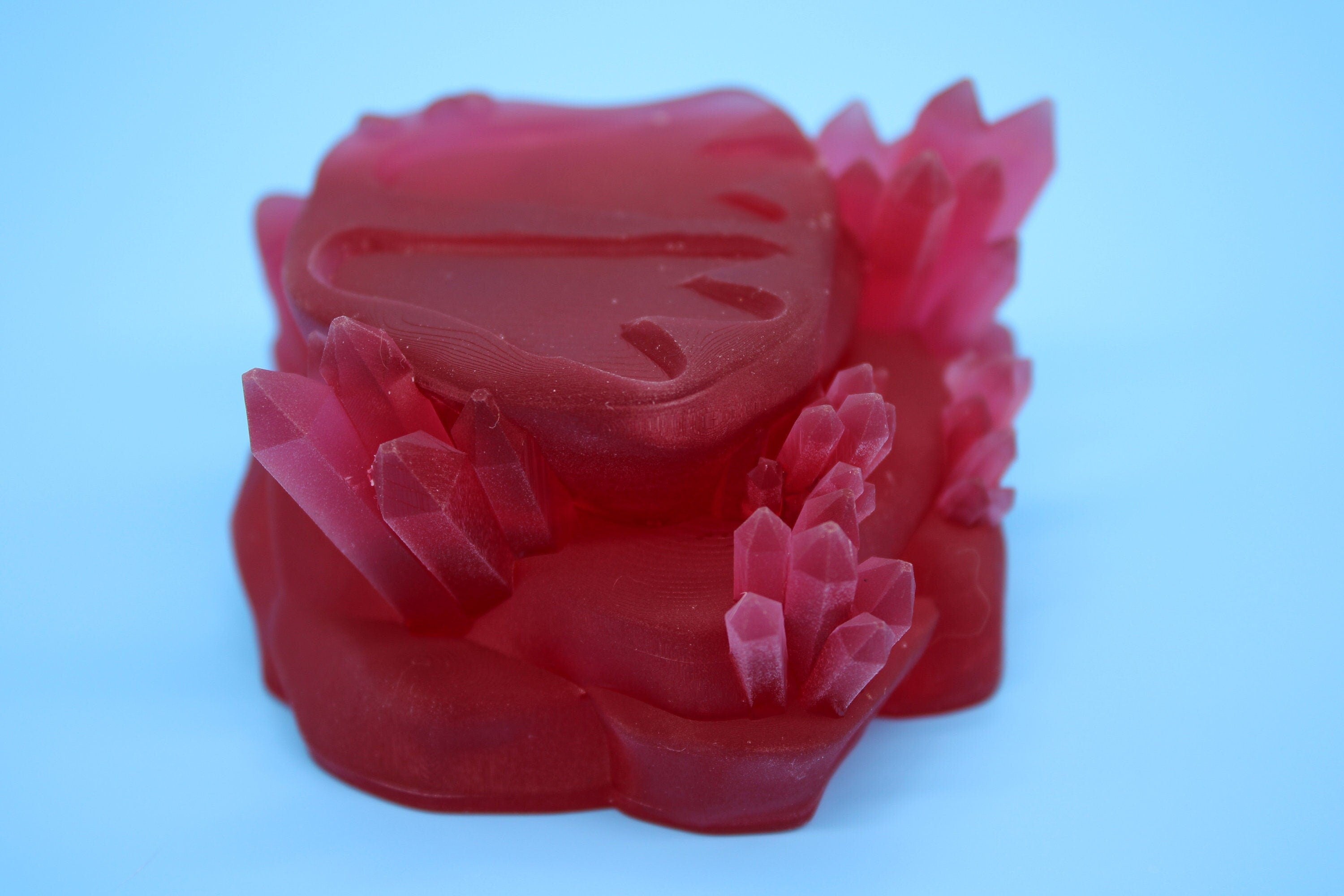 Resin 3D Printed Crystal Stand for Phoenix. Super cute to show off your Phoenix. Display for your favorite Stand only, Phoenix not included