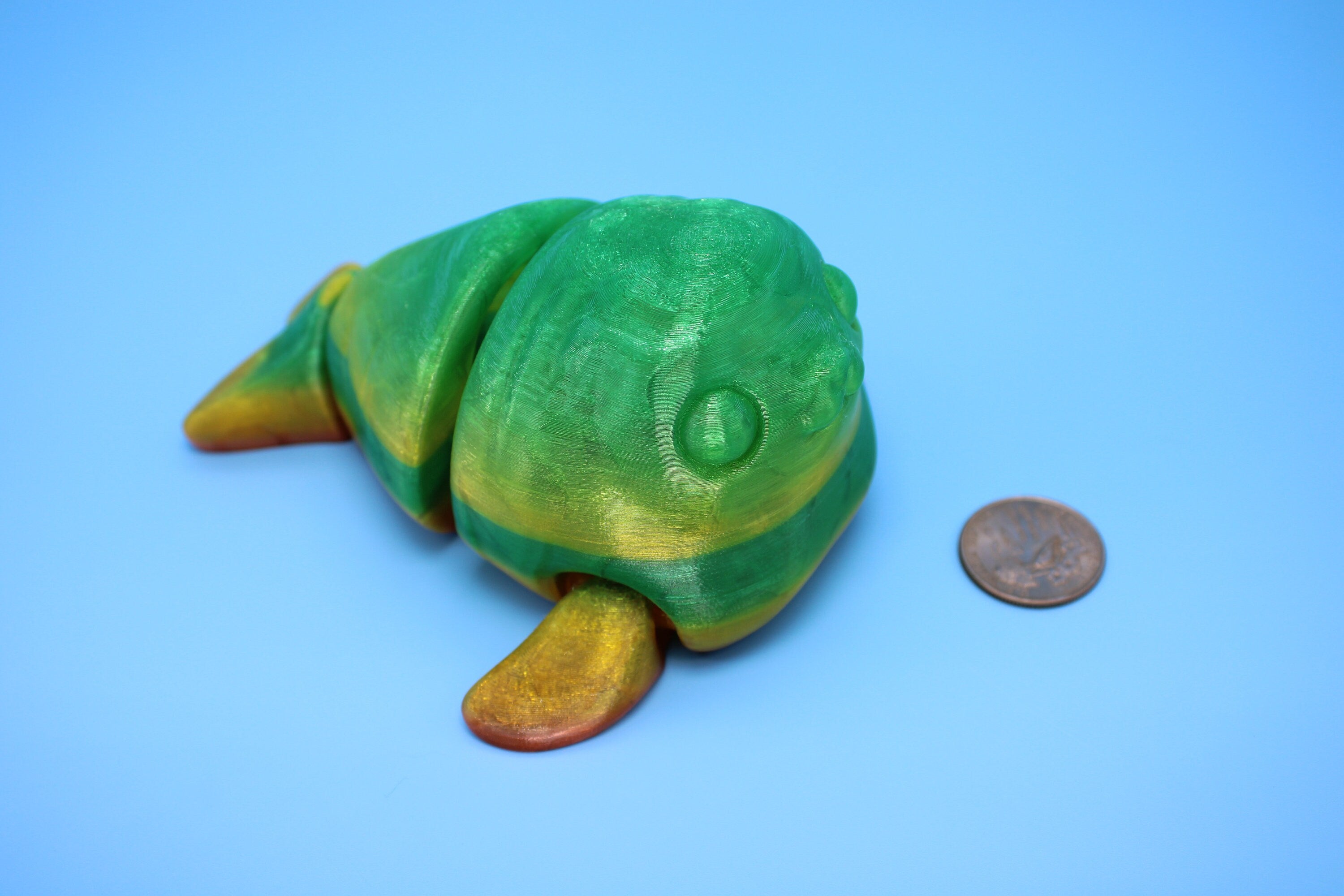 Flexible (TPU) | Articulating Seal | 3D Printed Cute Seal | Sensory Toy | Fidget Toy | Articulating Seal.