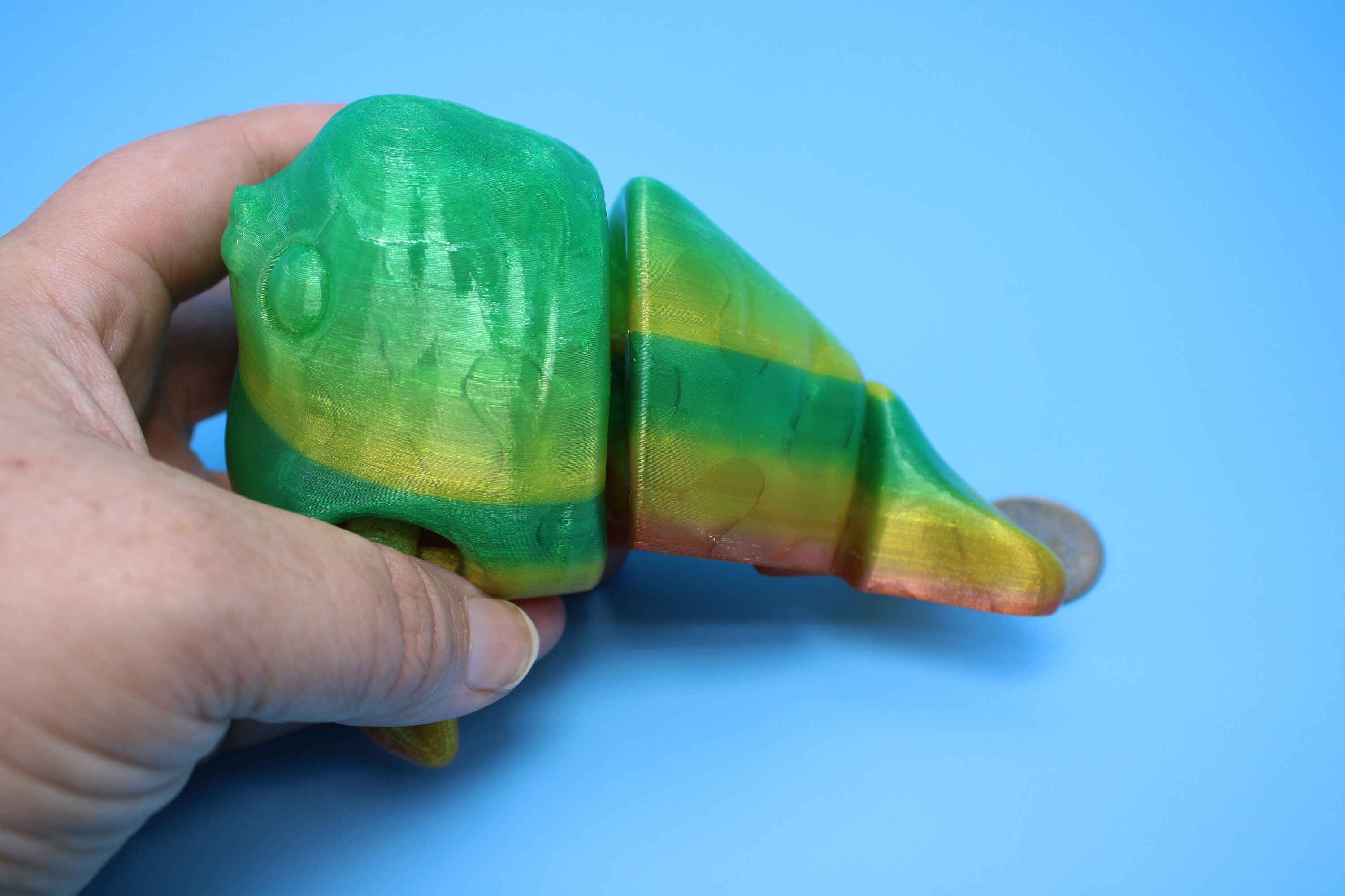 Flexible (TPU) | Articulating Seal | 3D Printed Cute Seal | Sensory Toy | Fidget Toy | Articulating Seal.
