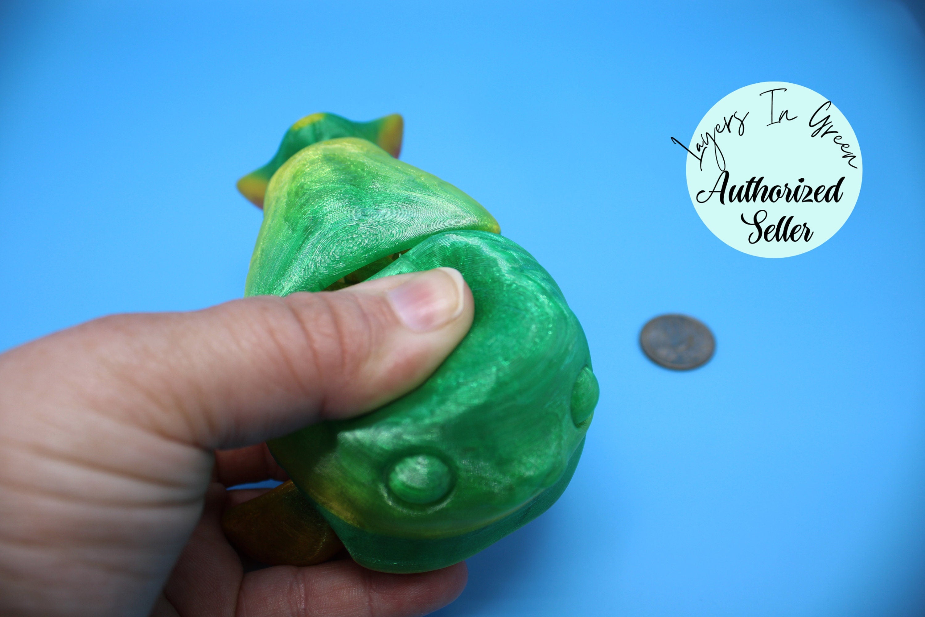 Flexible (TPU) | Articulating Seal | 3D Printed Cute Seal | Sensory Toy | Fidget Toy | Articulating Seal.
