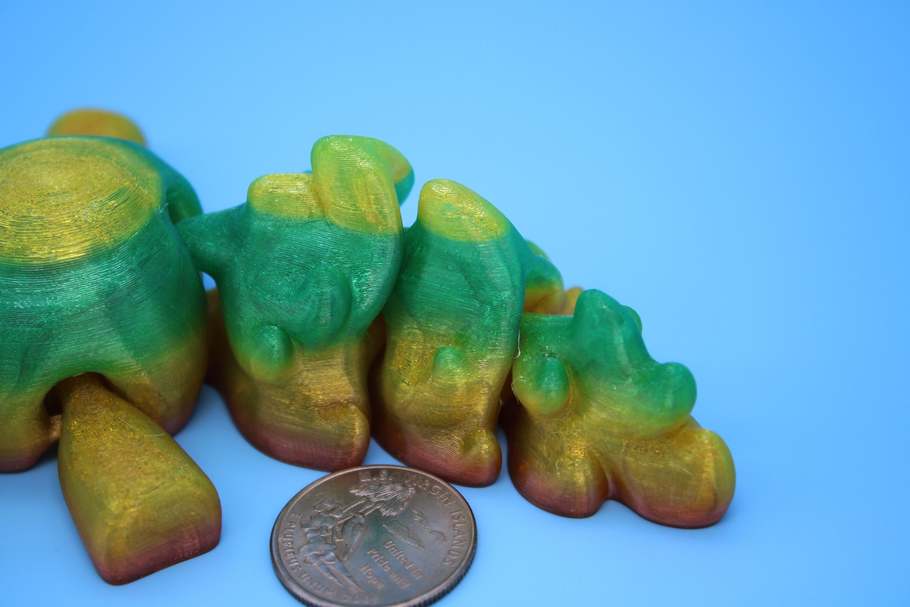 Unicorn | Flexible (TPU) | 3D Printed Cute Unicorn | Sensory Toy | Fidget Toy | Articulating Unicorn.