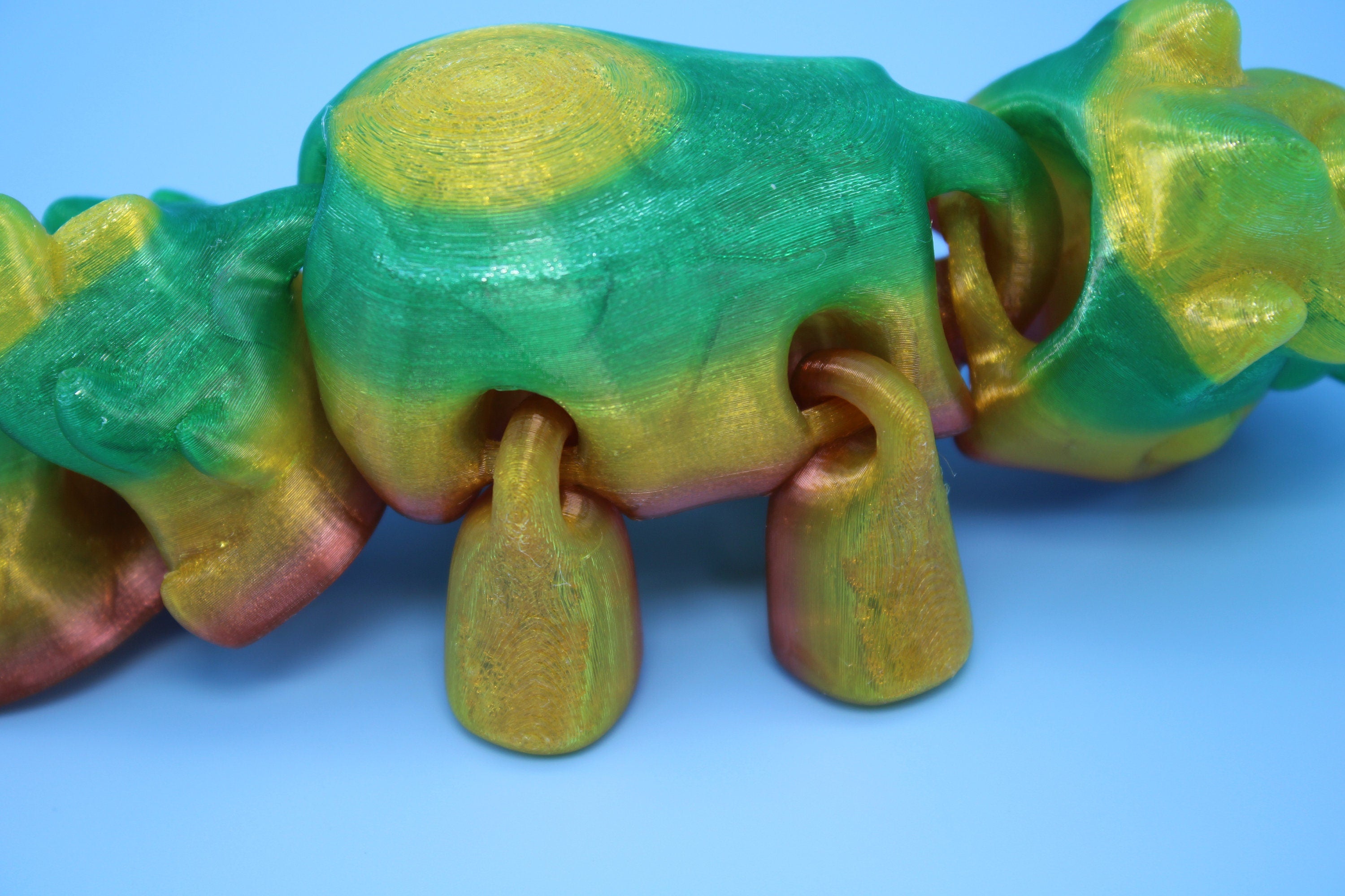 Unicorn | Flexible (TPU) | 3D Printed Cute Unicorn | Sensory Toy | Fidget Toy | Articulating Unicorn.