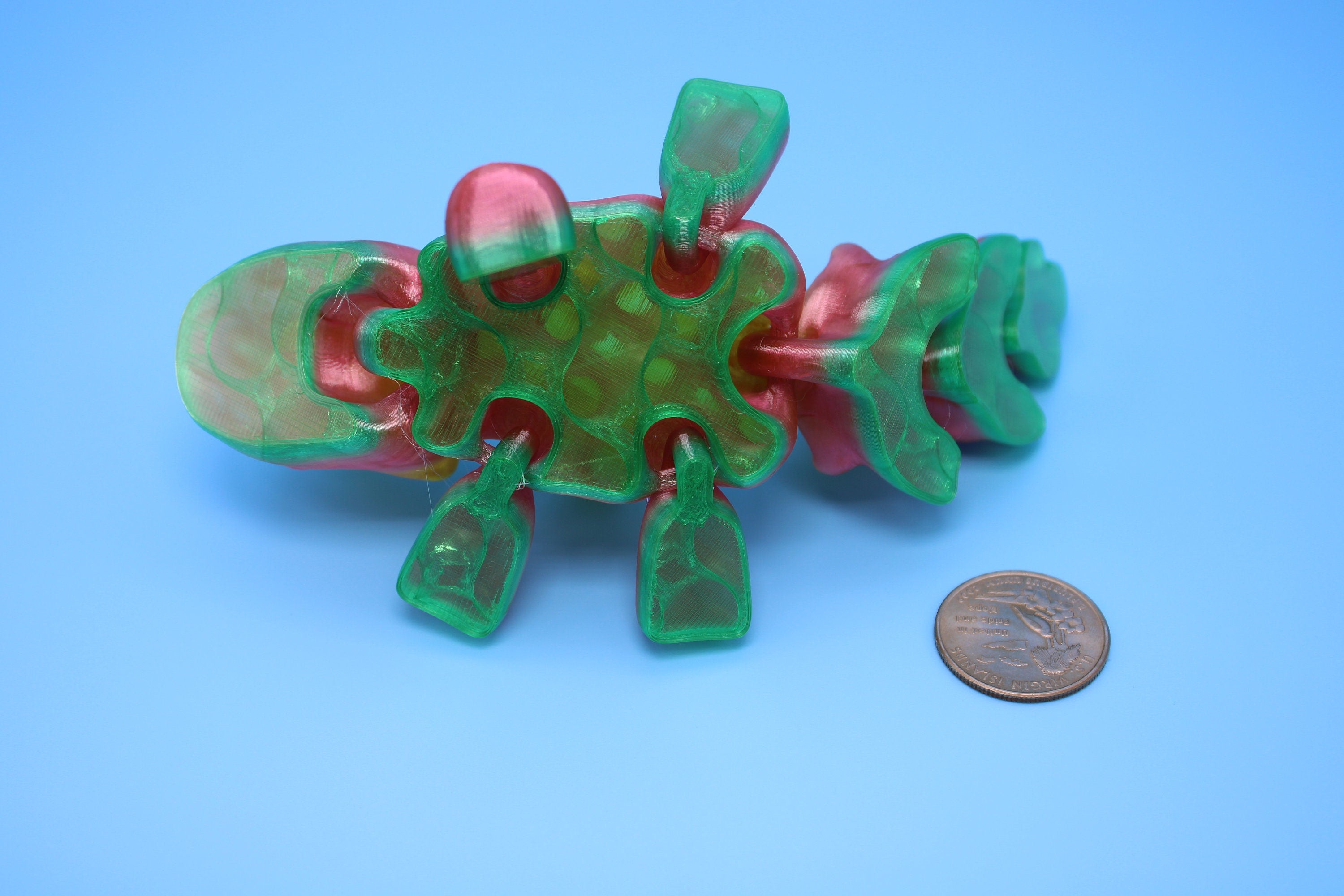 Unicorn with Wings | Flexible (TPU) | 3D Printed | Cute Unicorn | Sensory Toy | Fidget Toy | Articulating Unicorn.