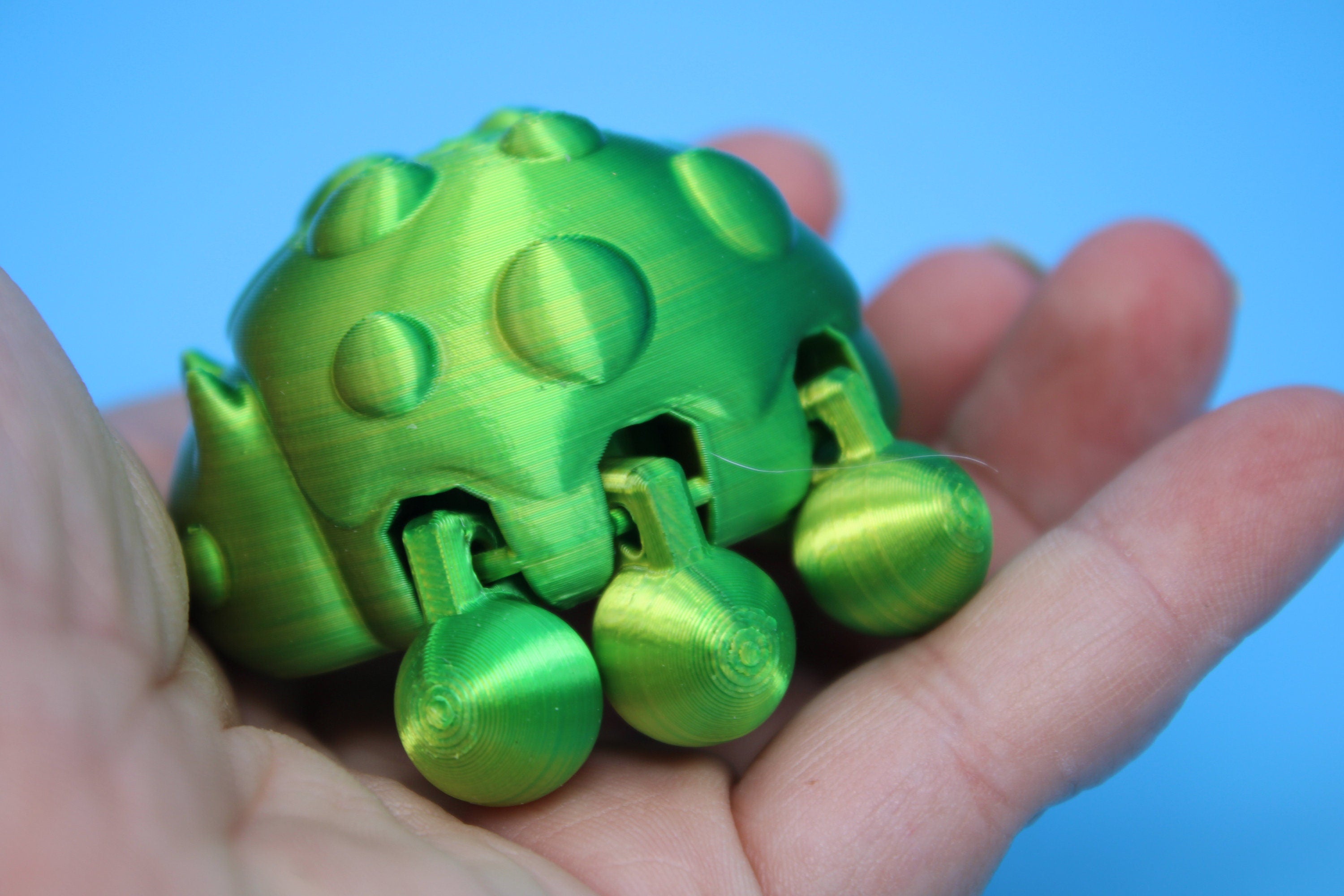 Ladybug- Green | 3D Printed | Cute Ladybug | 3 inches | Fidget Toy.