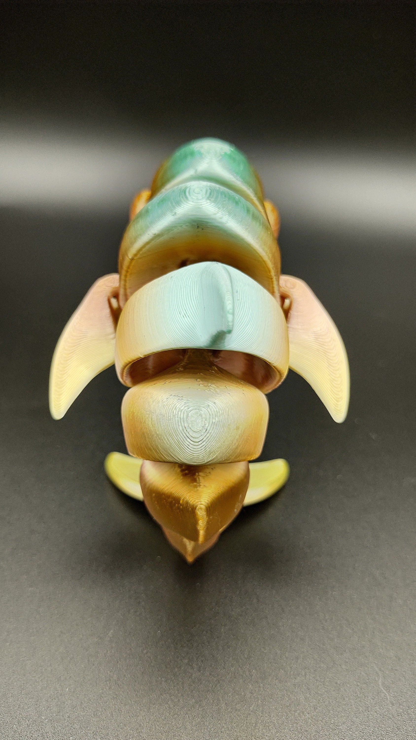 Multi Color Flexi Dolphin. Articulating Super Cute Dolphin. Great fidget toy. Desk buddy. Sensory toy. No surprise rainbow dolphin.