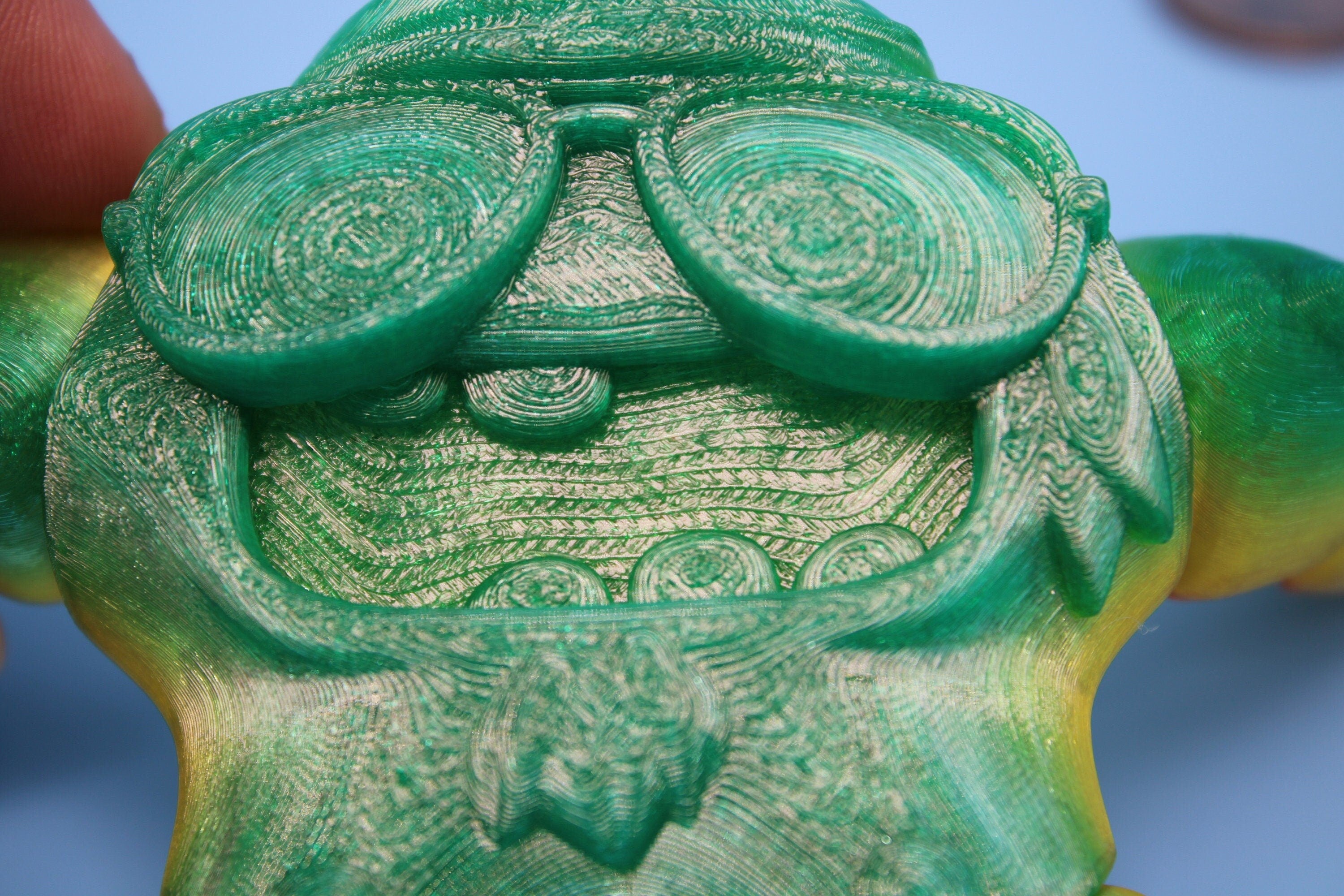 Flexible Rainbow Rock Starfish | Cute Flexi Toy | Articulating Starfish | 3D printed Unique Fidget | Desk Buddy | 13 in.