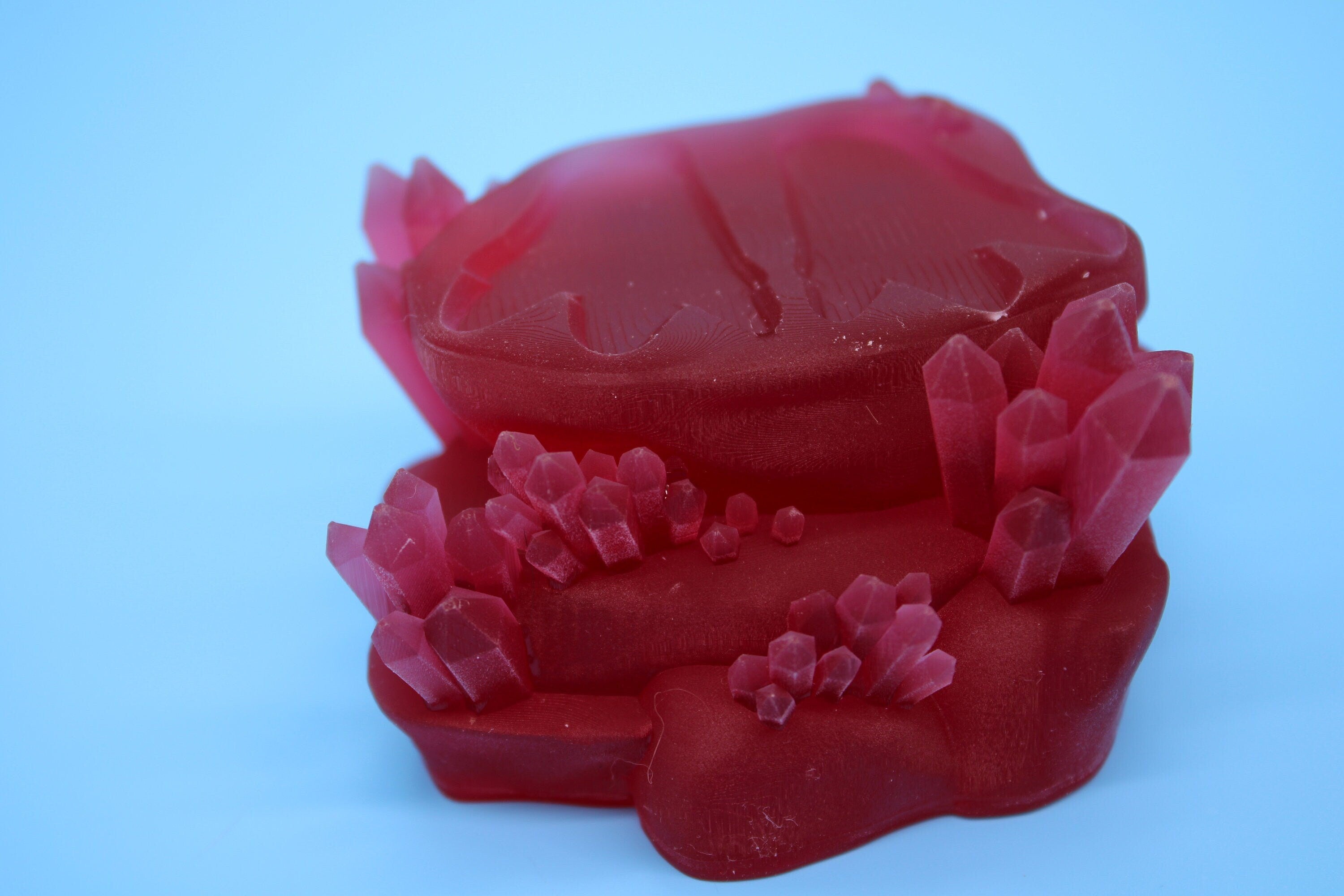 Resin 3D Printed Crystal Stand for Phoenix. Super cute to show off your Phoenix. Display for your favorite Stand only, Phoenix not included