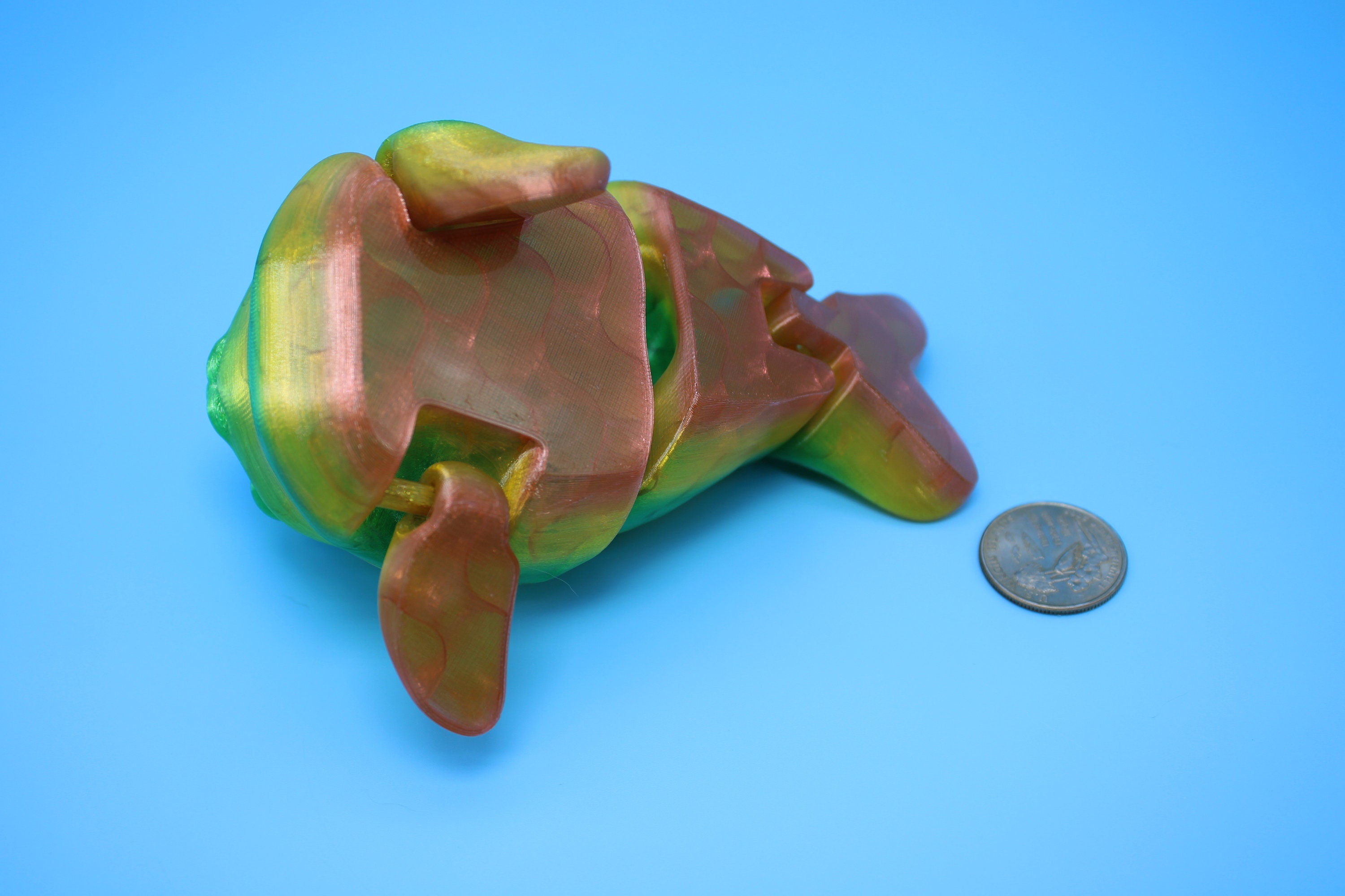 Flexible (TPU) | Articulating Seal | 3D Printed Cute Seal | Sensory Toy | Fidget Toy | Articulating Seal.
