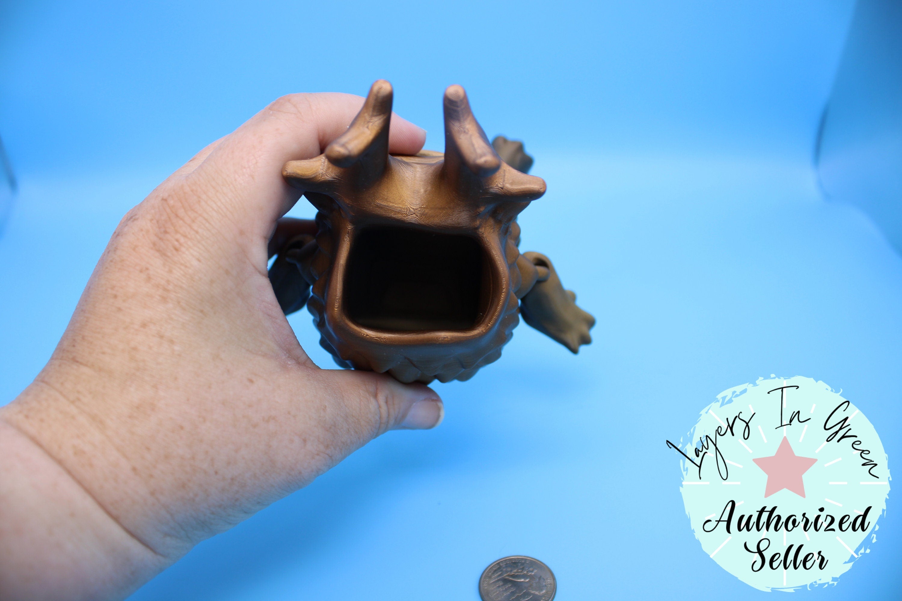 Flower Pot / Pen Holder | 3D Printed | The Warden. Desk Art.