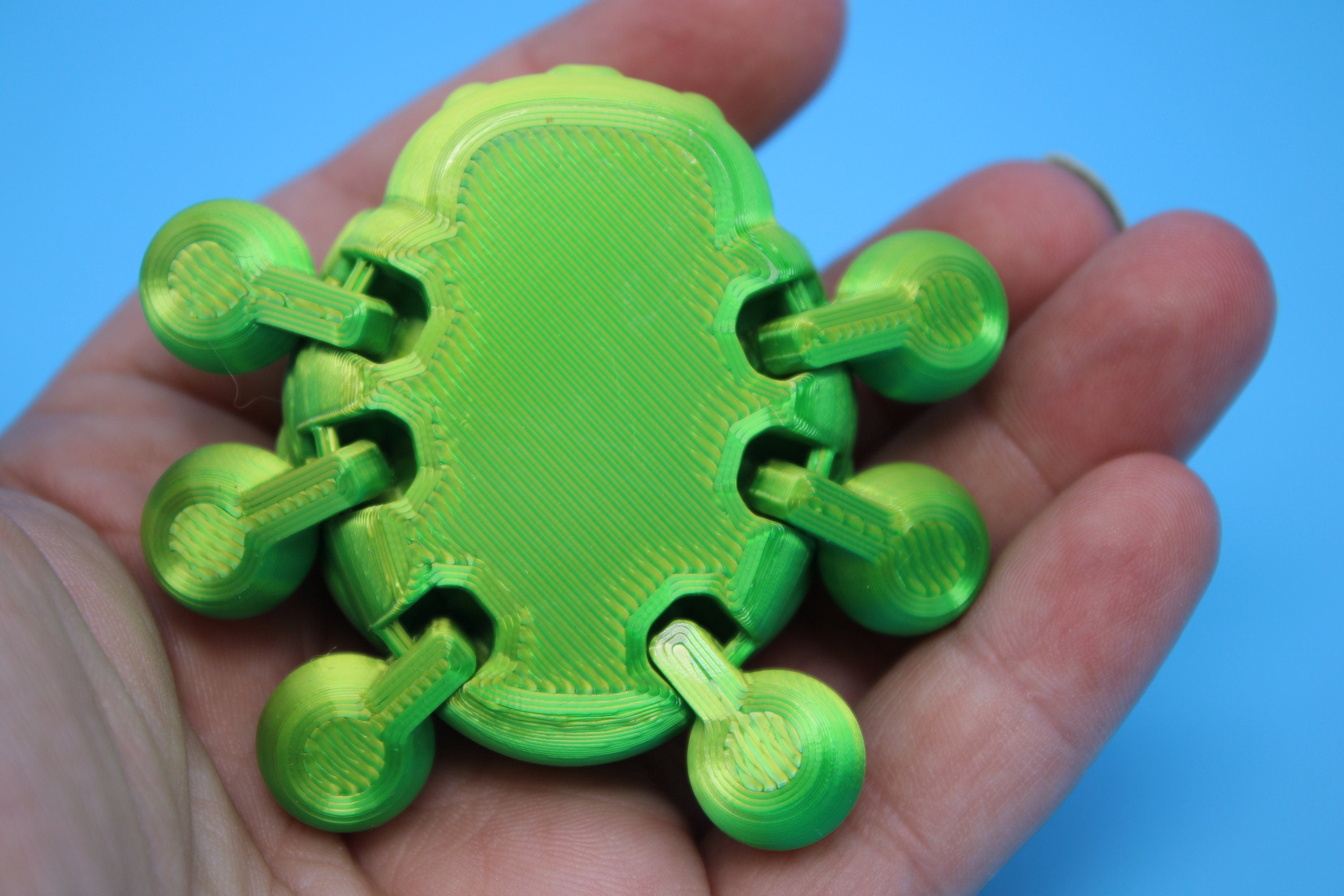 Ladybug- Green | 3D Printed | Cute Ladybug | 3 inches | Fidget Toy.