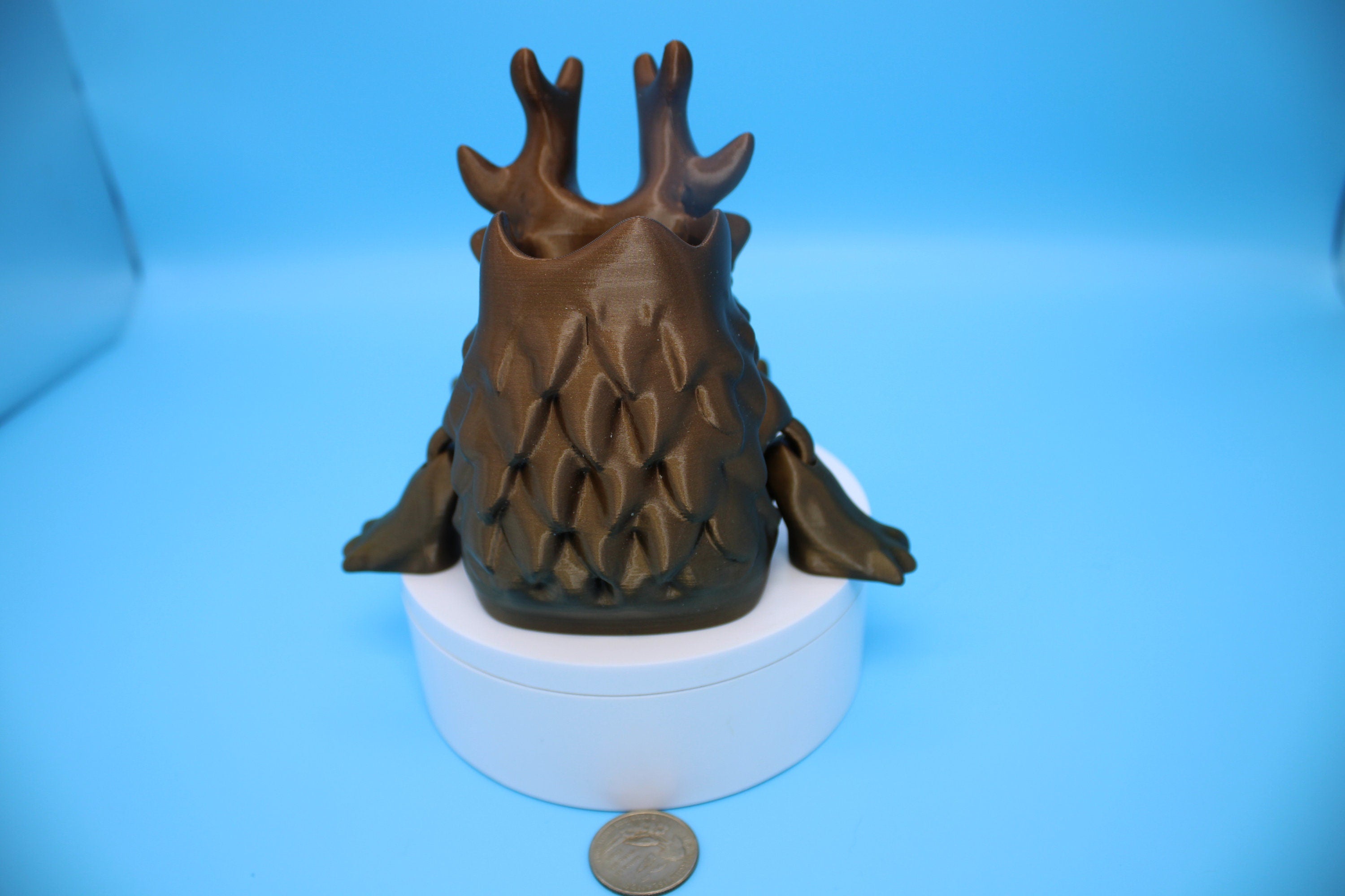 Flower Pot / Pen Holder | 3D Printed | The Warden. Desk Art.