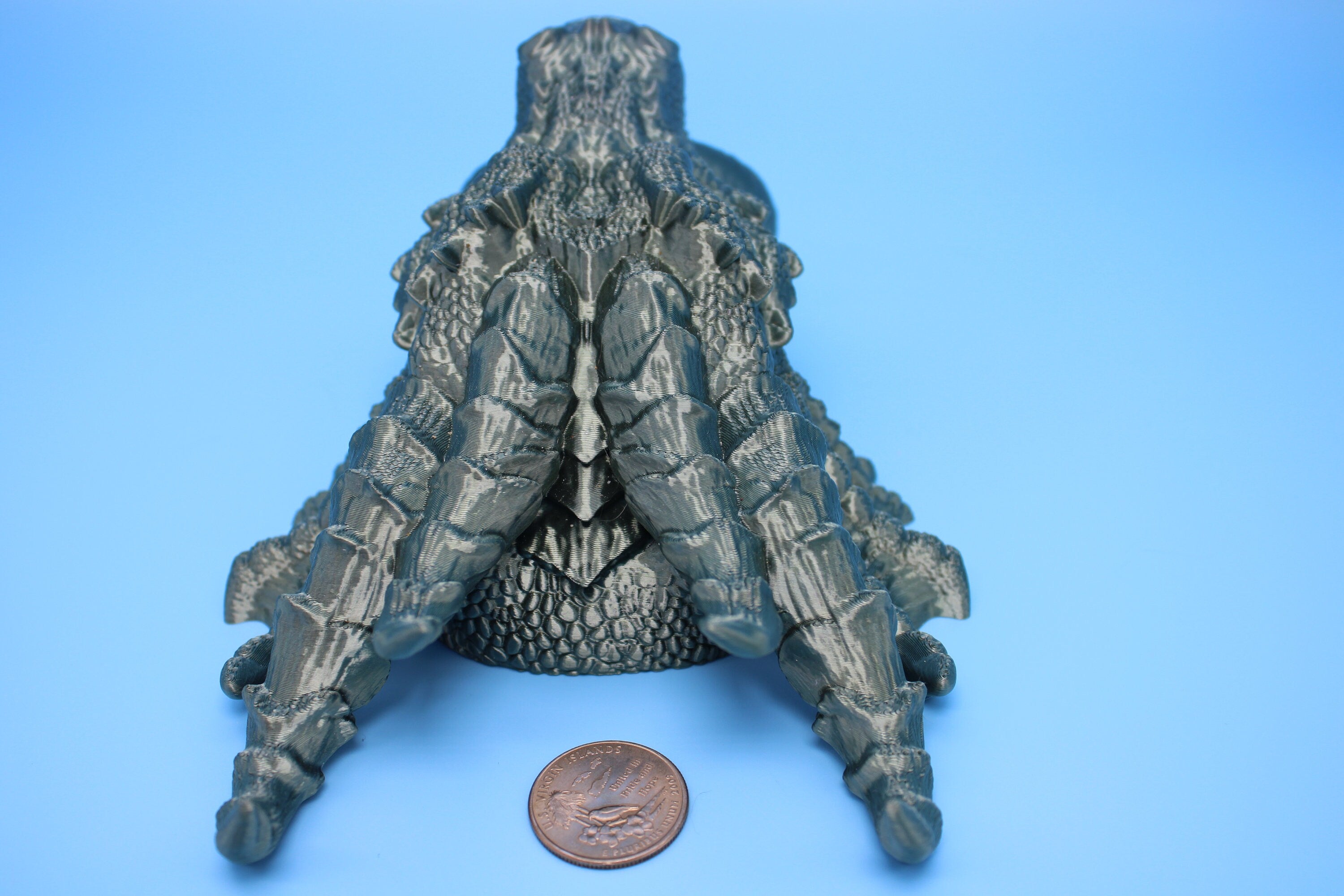 Dragon Head- Door Knocker | 3D Printed | Unique Dragon knocker with moving knocker