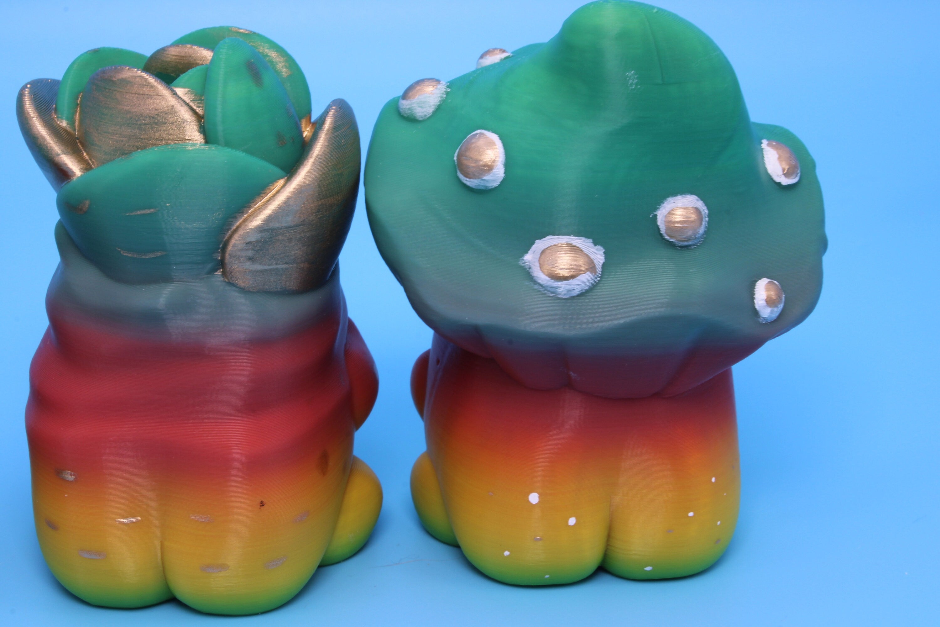 Butt Goblin | Set of 3 | Hand Painted | 3D Printed | Cute Moth.