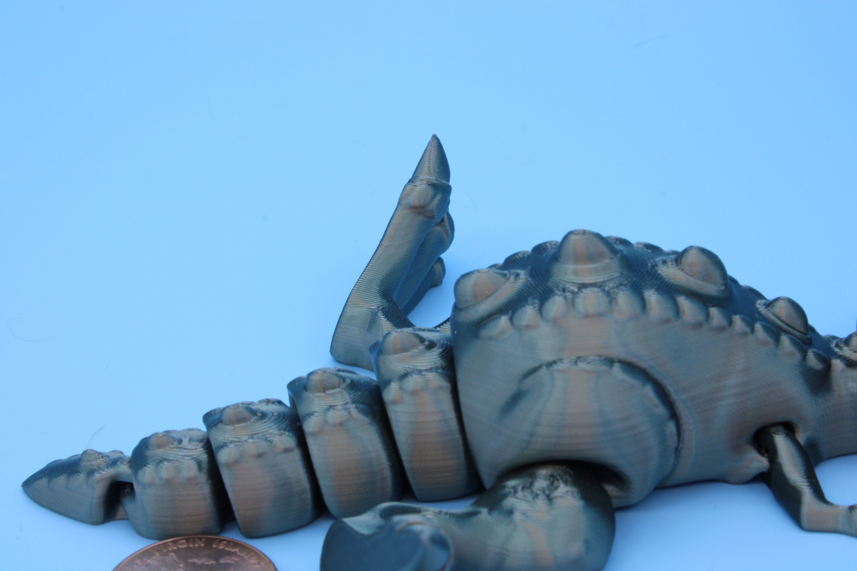 Flexi T-Rex | Articulating | 3D Printed | Tyrannosaurus | Super Cute Dinosaur.
