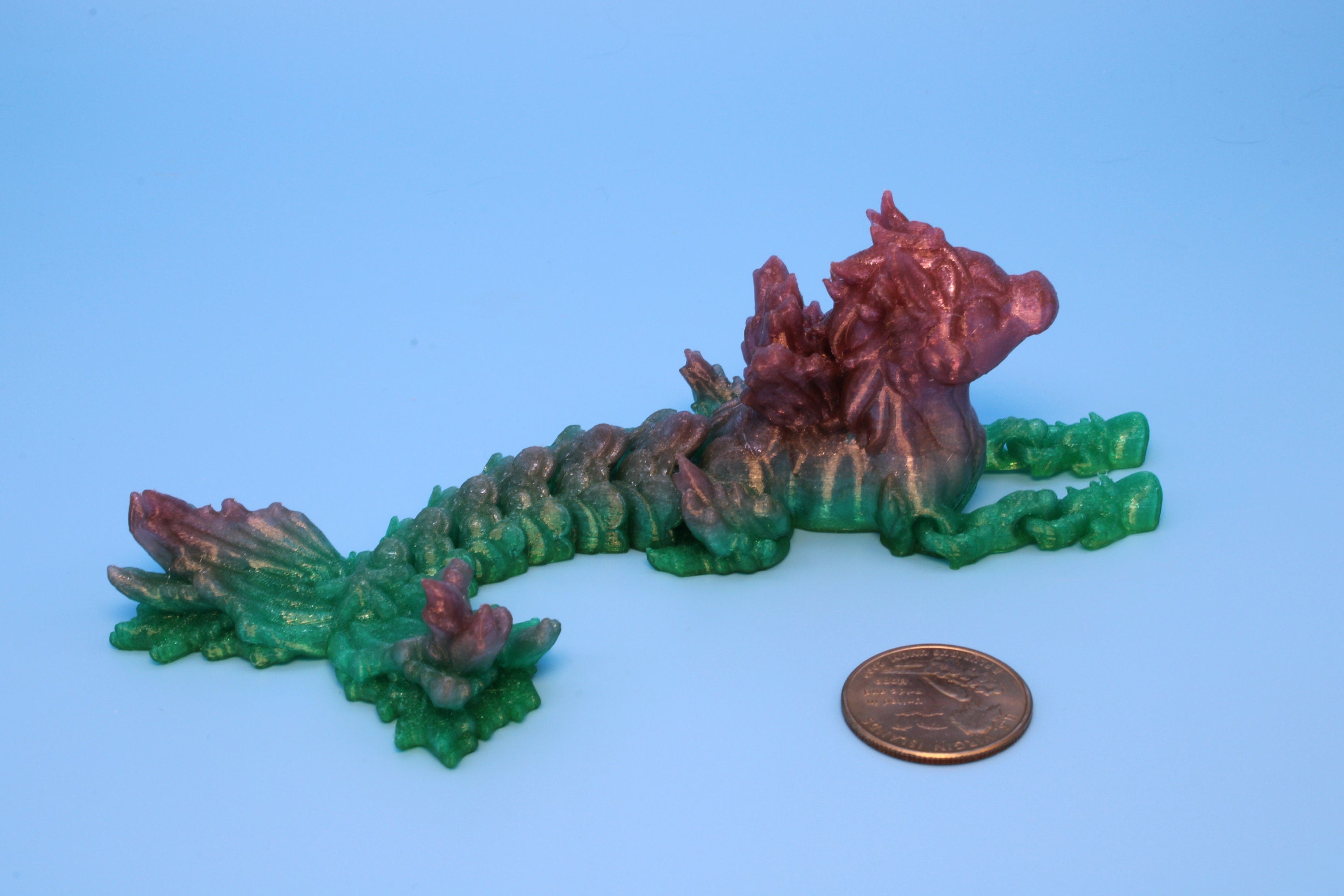 Sea Horse | Rainbow | Cute Hippocampus | 6 in. | 3D Printed - TPU | Sea Horse Fidget Toy.