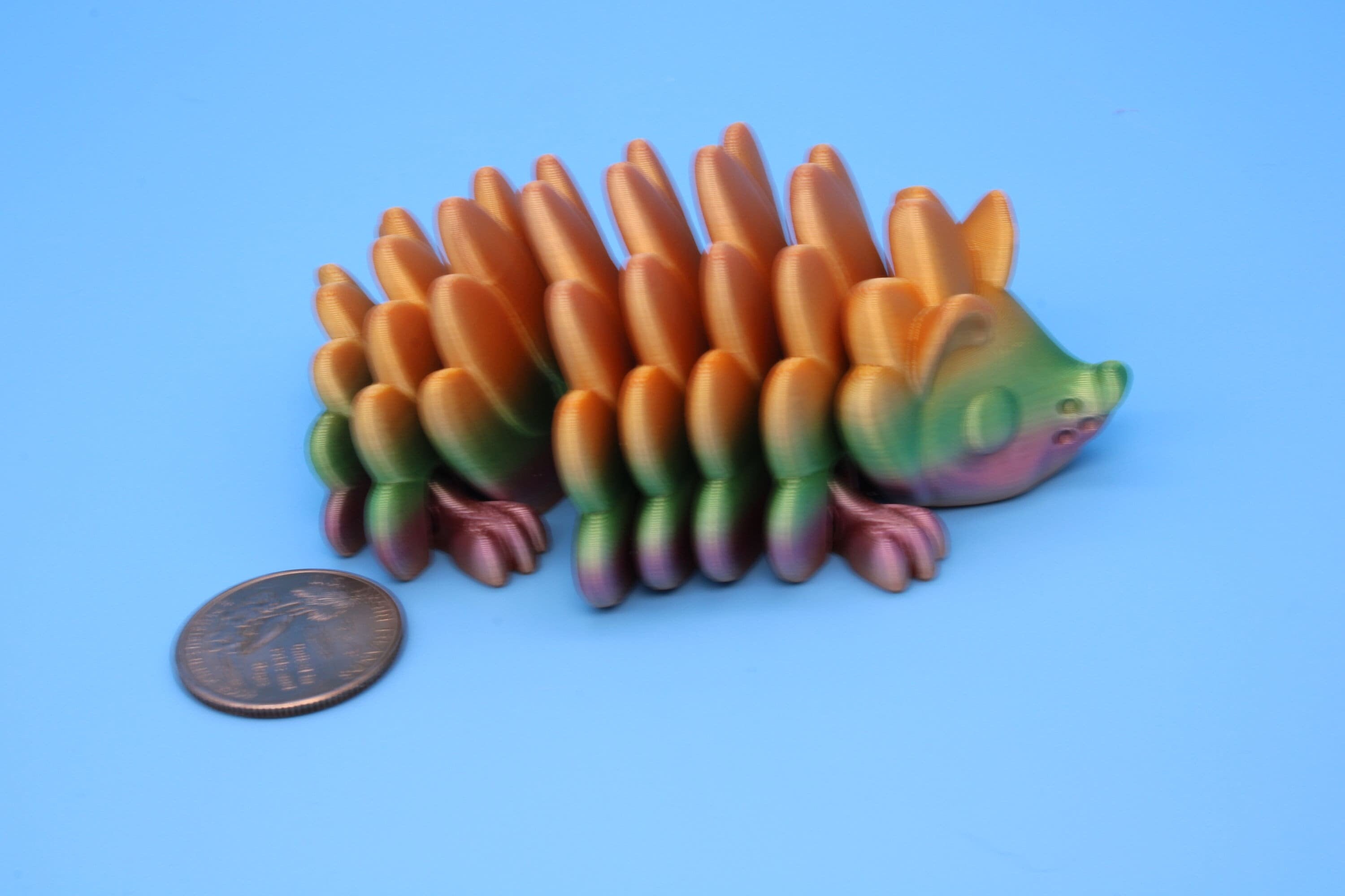 Hedgehog | 3D Printed | Small Cute Hedgehog | Sensory Toy | Fidget Toy.