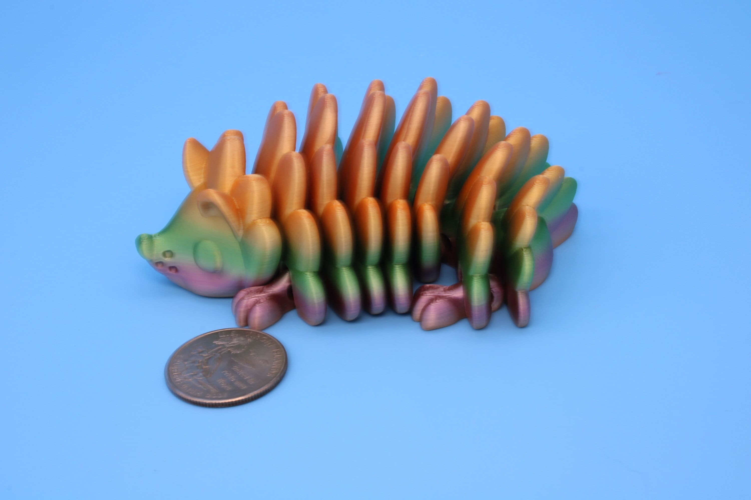 Hedgehog | 3D Printed | Small Cute Hedgehog | Sensory Toy | Fidget Toy.