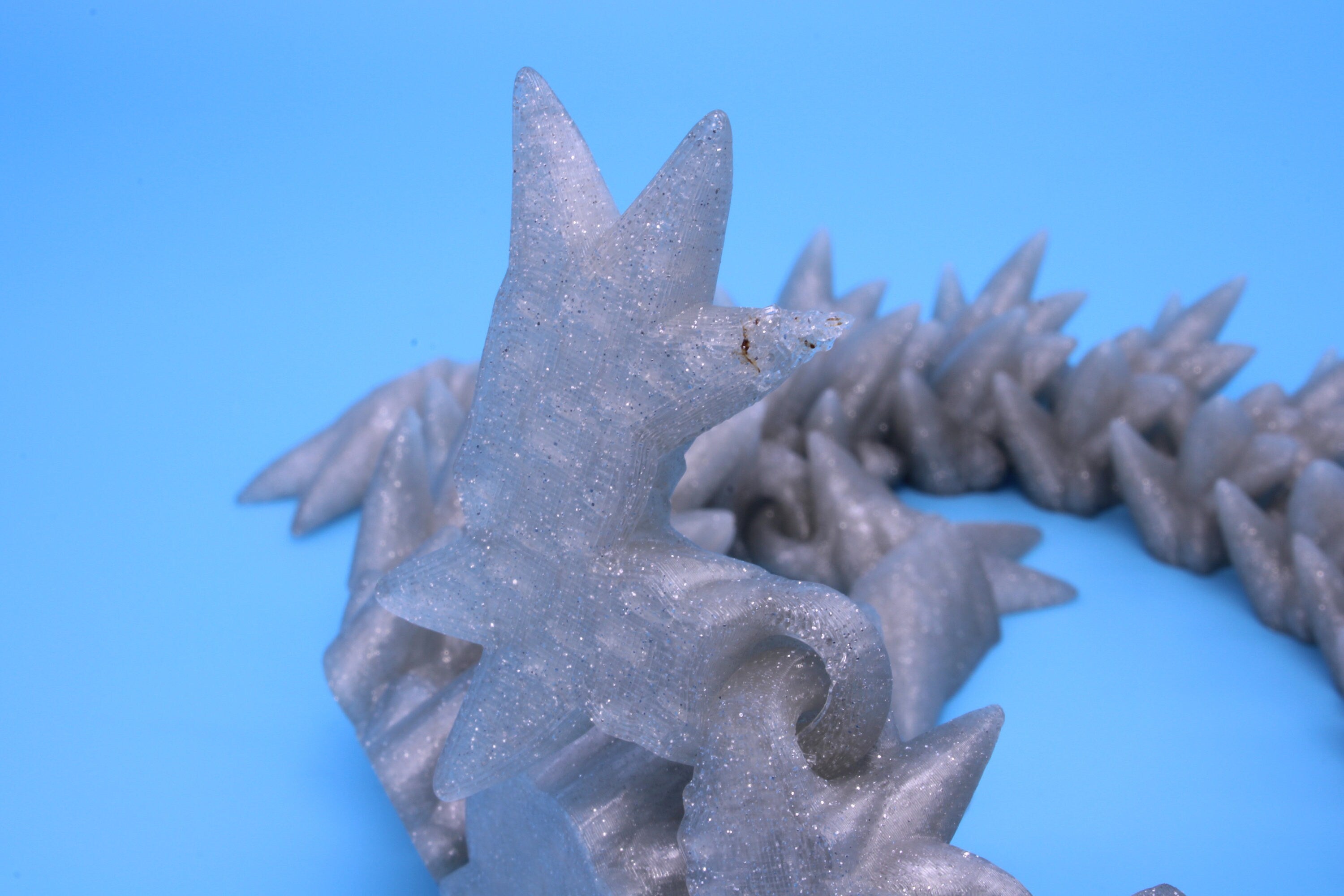 Spike Dragon- flawed | 3D Printed Articulating Dragon 17 in.