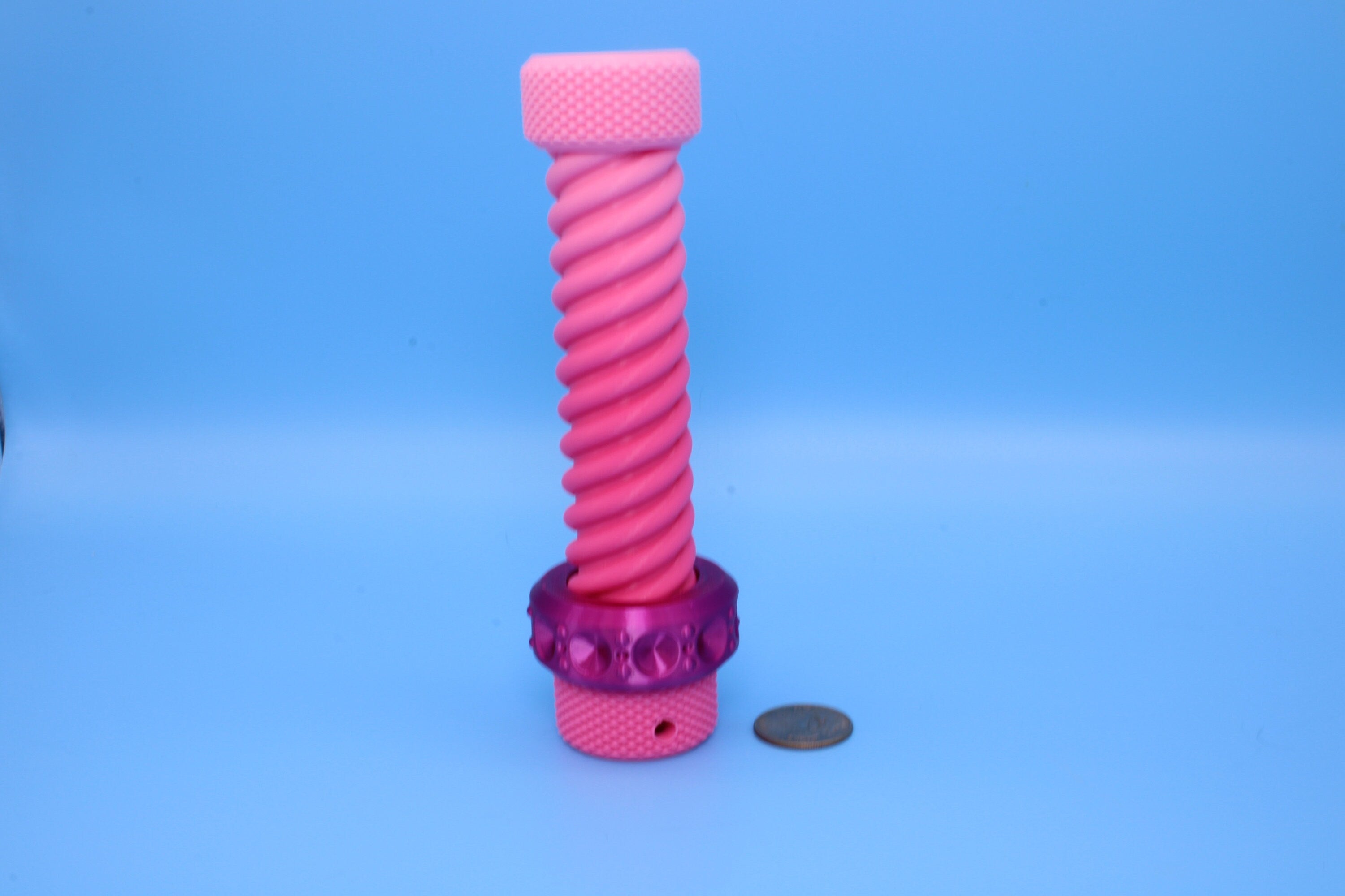 Pink Fidget Bolt, 4 sizes.