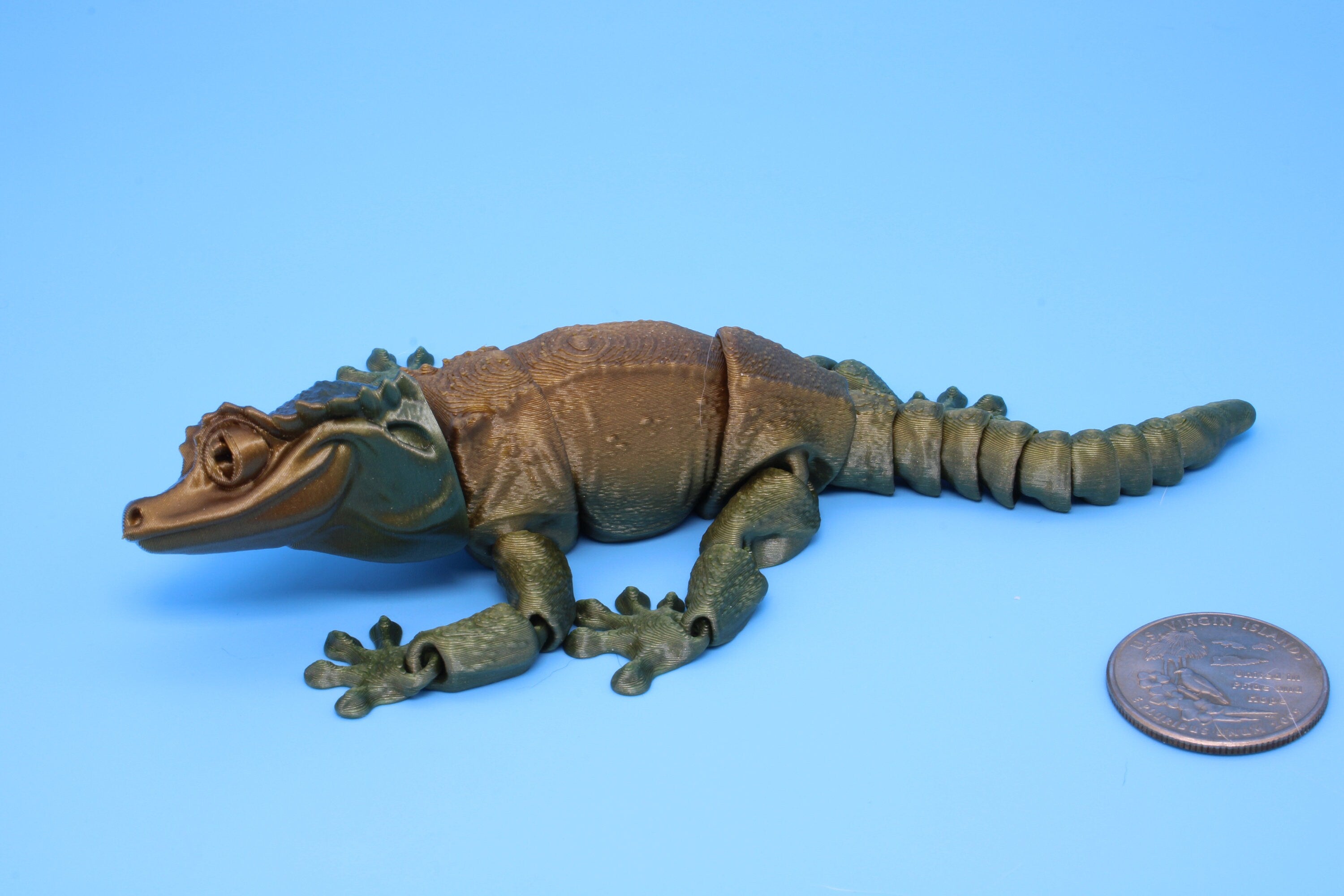 Gargoyle Gecko -3D Printed 6in.