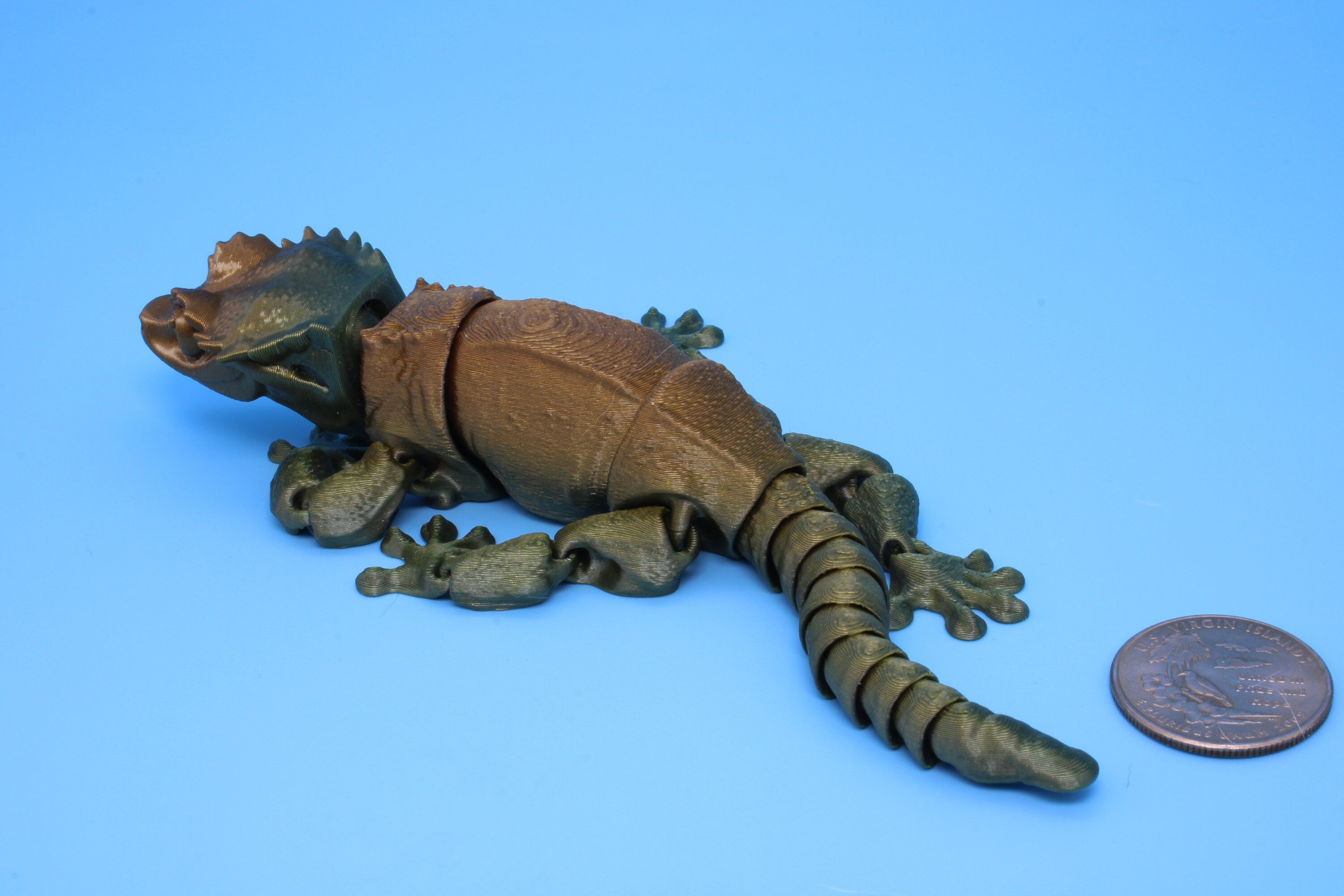 Gargoyle Gecko -3D Printed 6in.