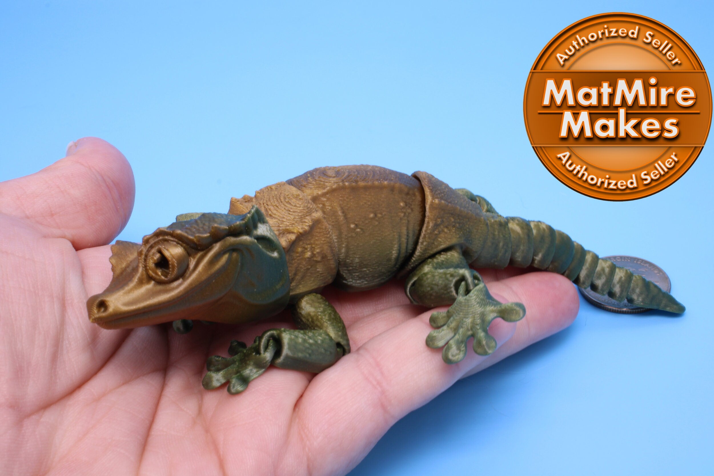 Gargoyle Gecko -3D Printed 6in.