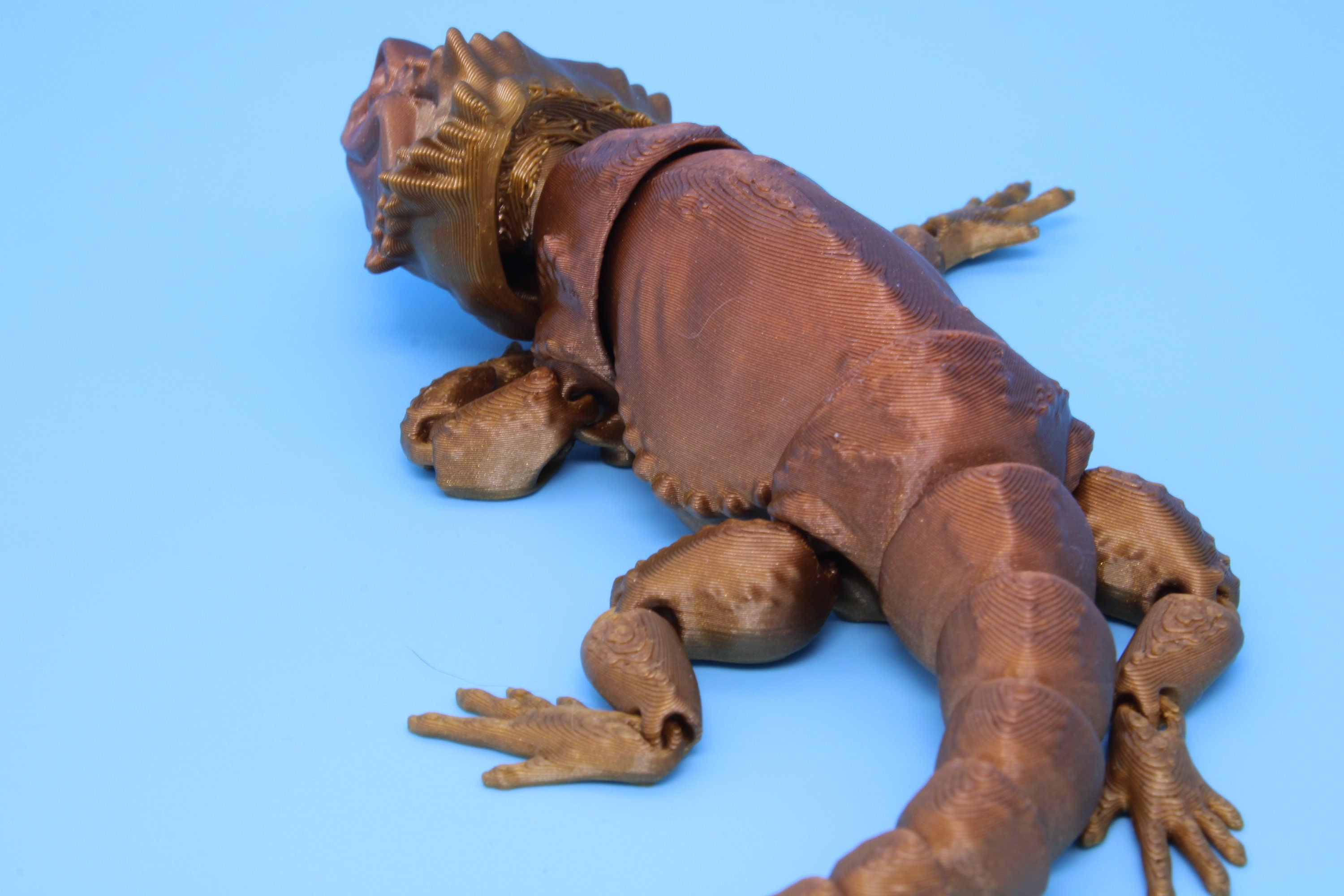 Bearded Dragon -3D Printed 6in.