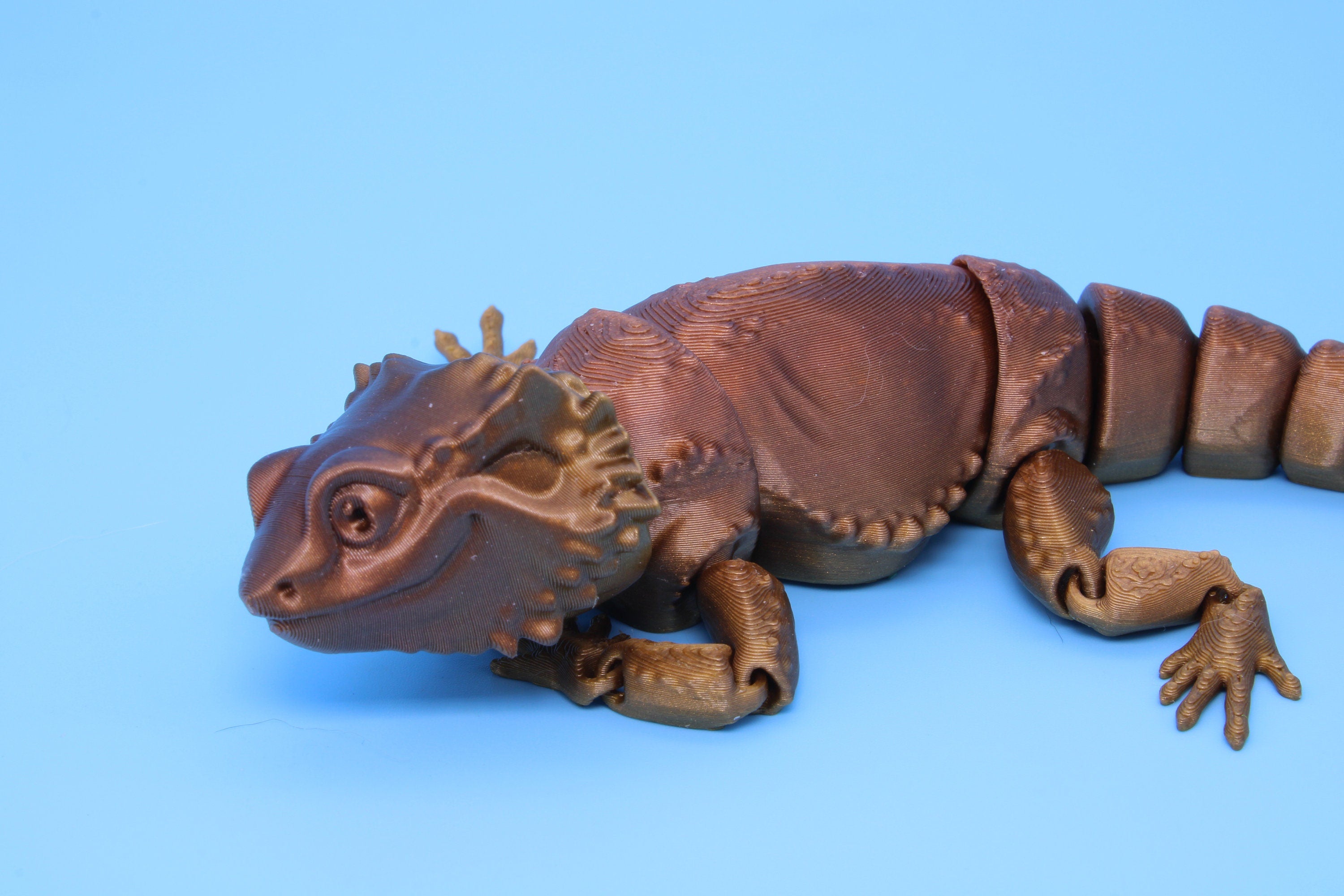 Bearded Dragon -3D Printed 6in.