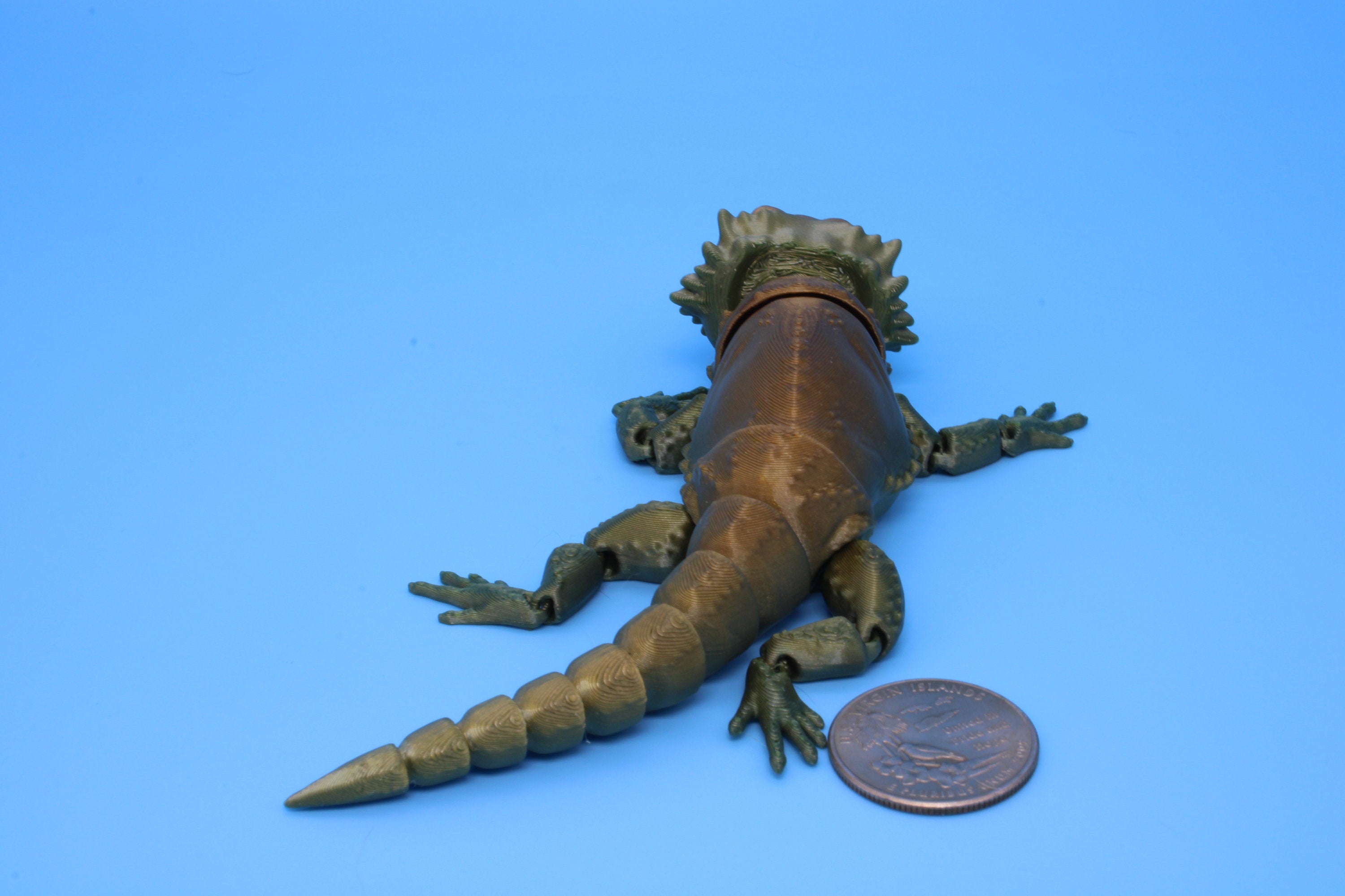 Bearded Dragon -3D Printed 6in.