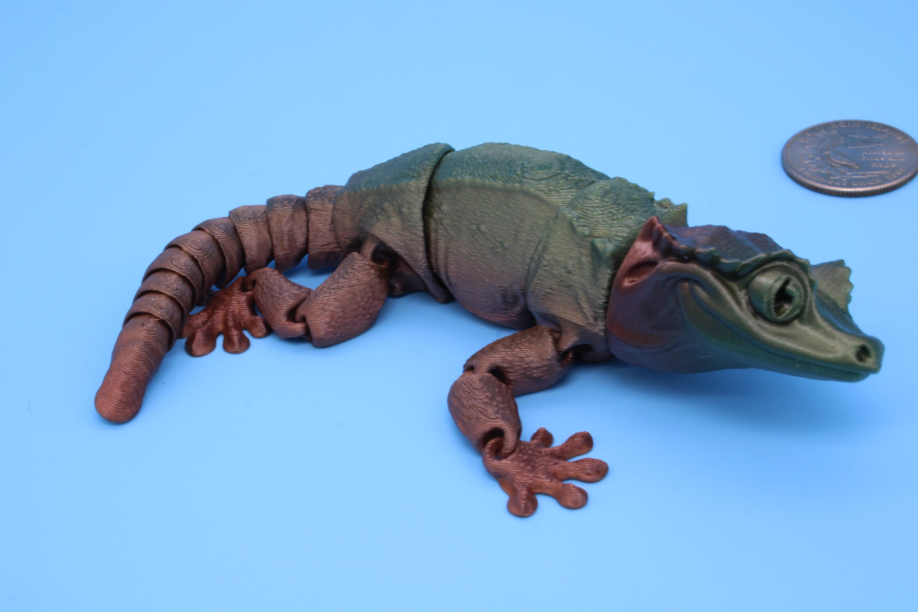Gargoyle Gecko -3D Printed 6in.
