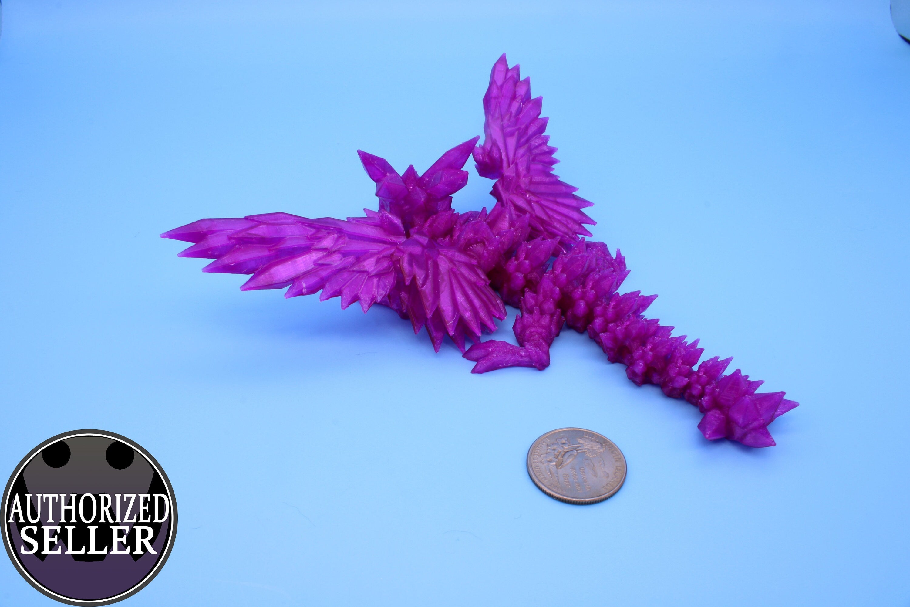 Baby Crystal Wing Dragon | Flexible (TPU) | 3D Printed