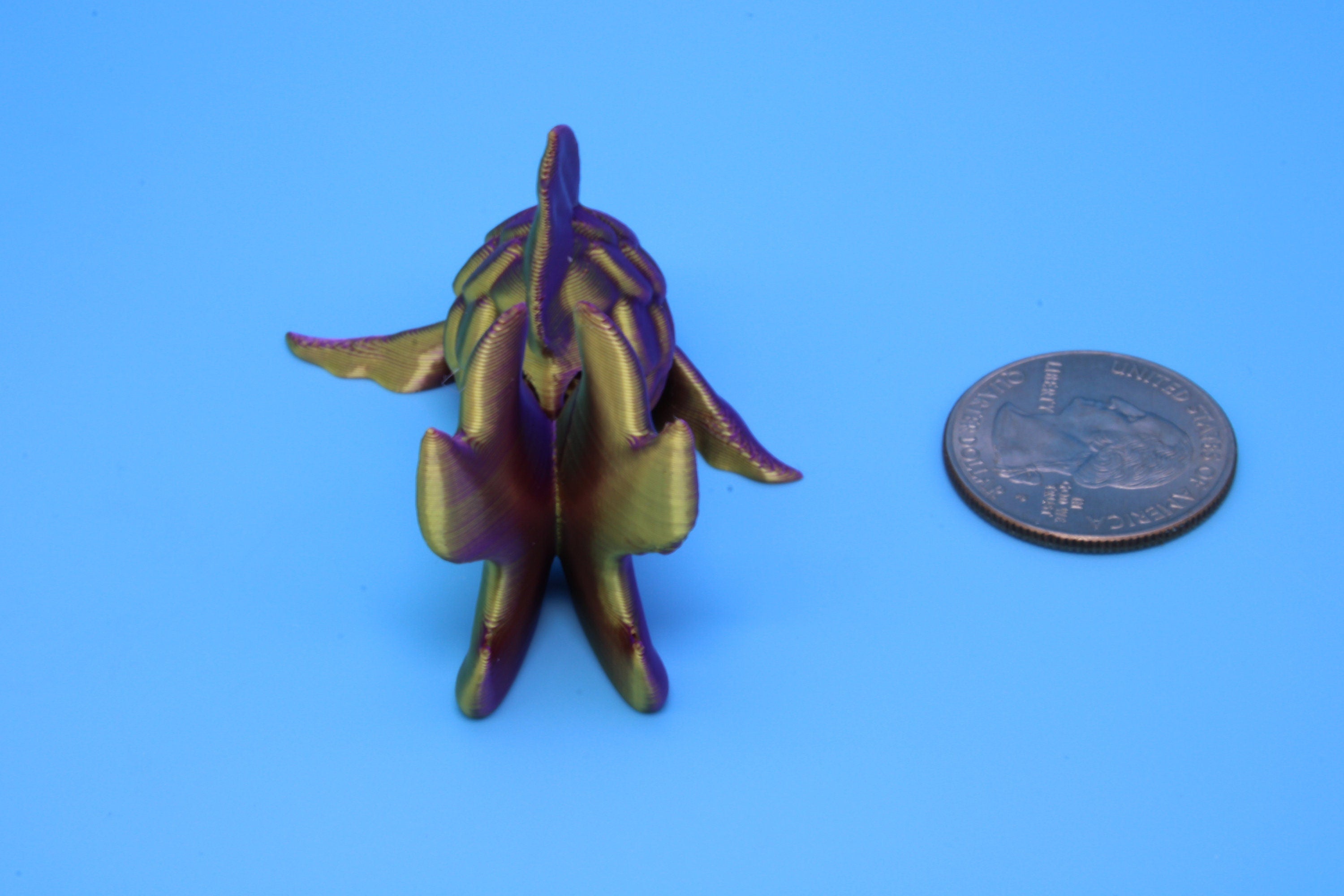 Miniature Fancy Gold Fish | 3D Printed