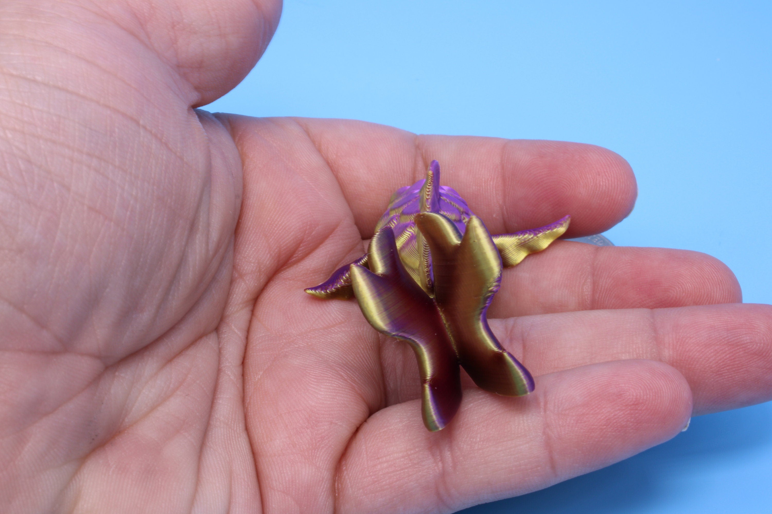 Miniature Fancy Gold Fish | 3D Printed