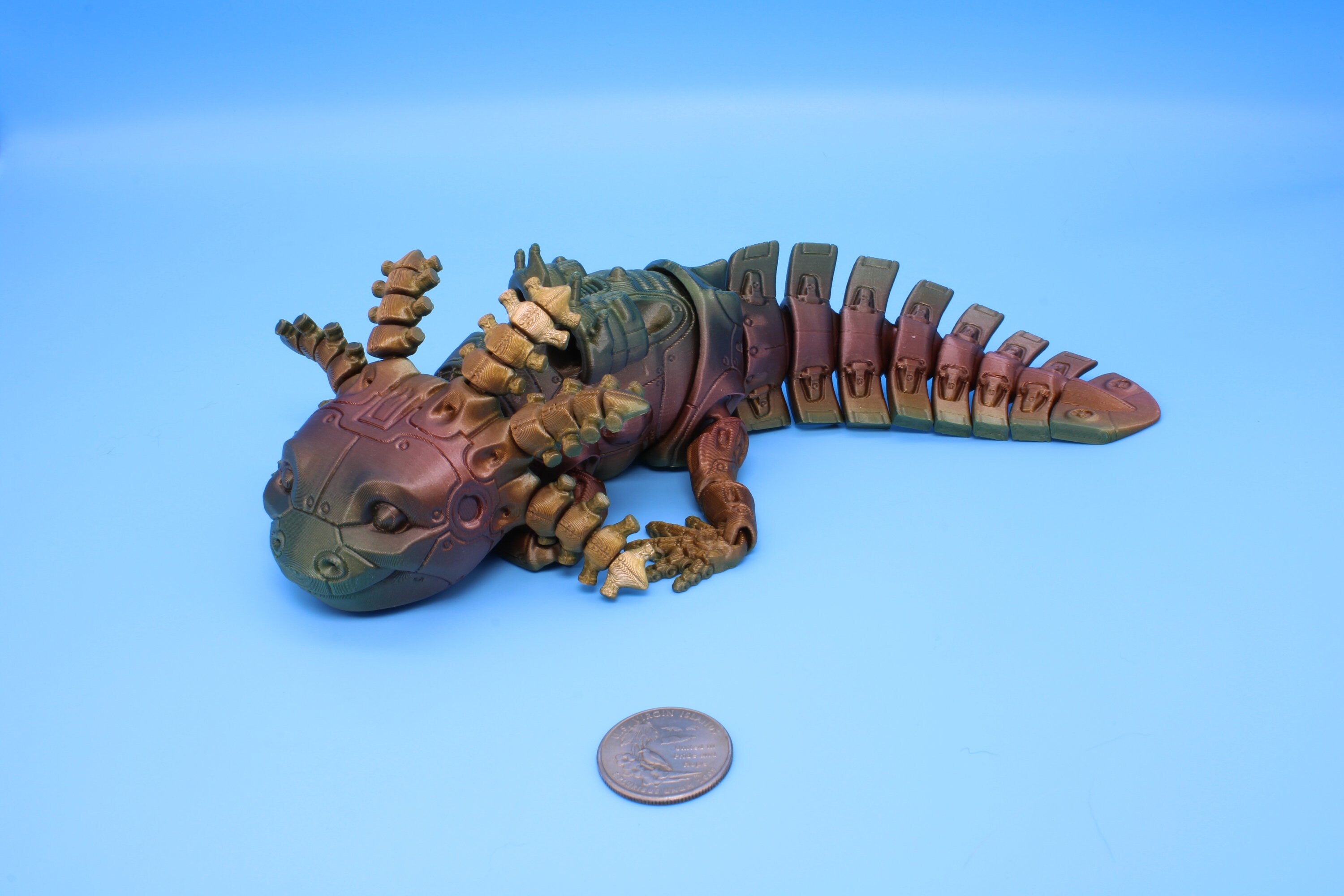 Robolotl the Robot Axolotl
