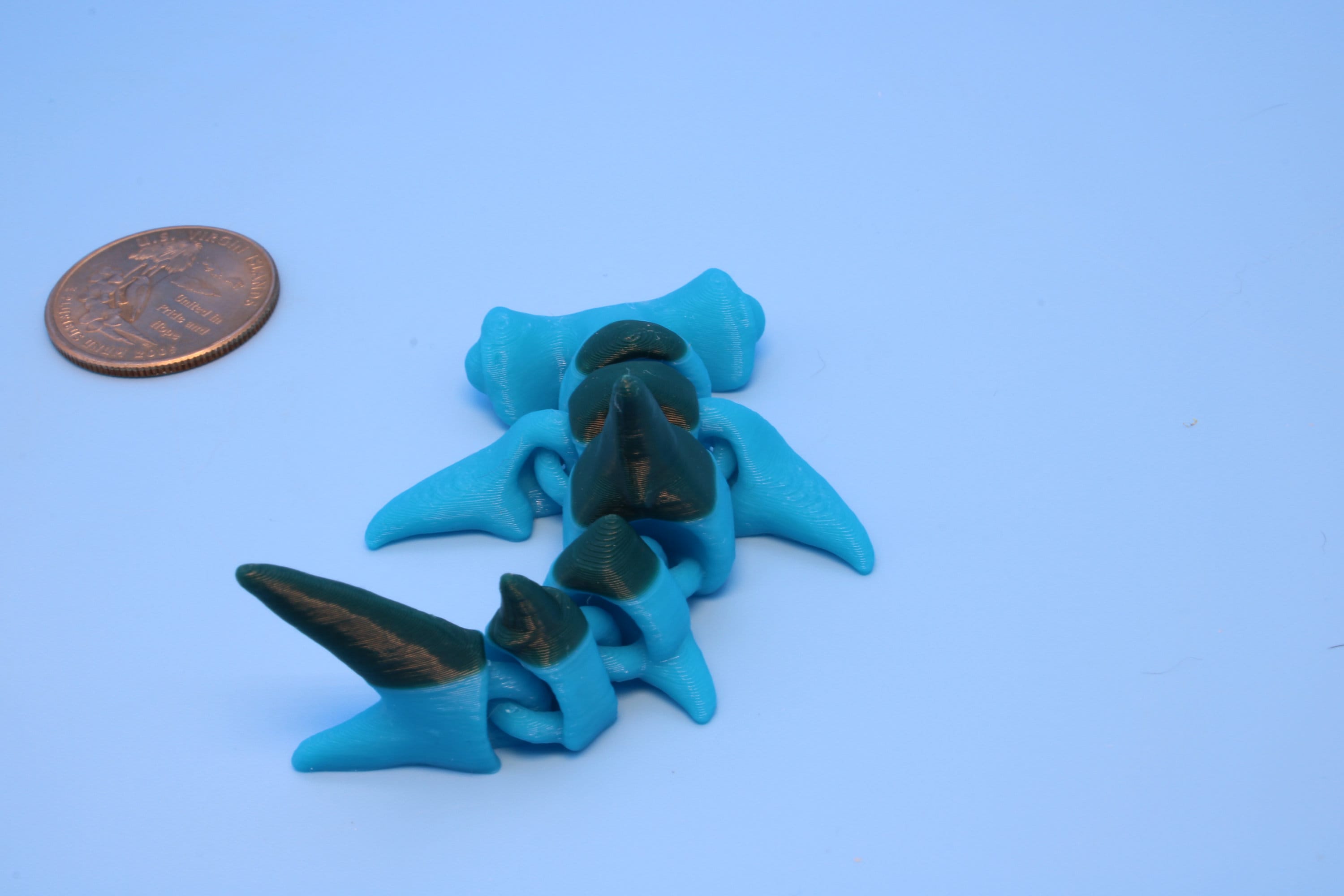 Hammerhead Shark - 3D Printed, Articulating Shark