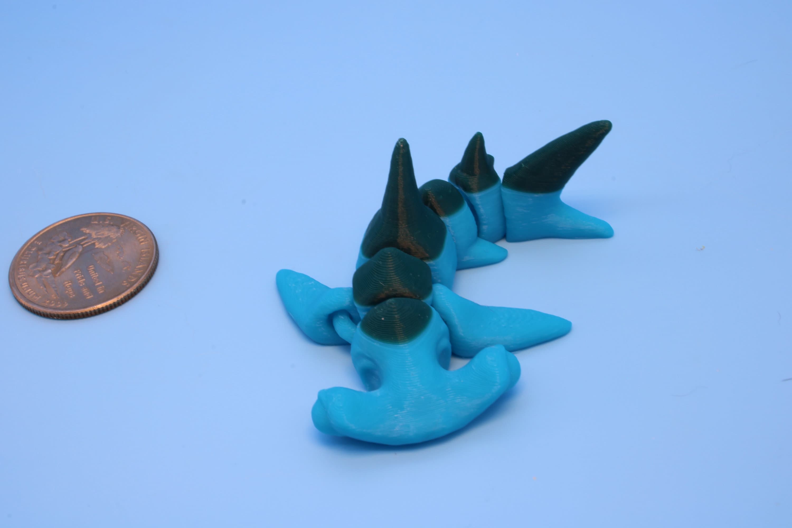 Hammerhead Shark - 3D Printed, Articulating Shark