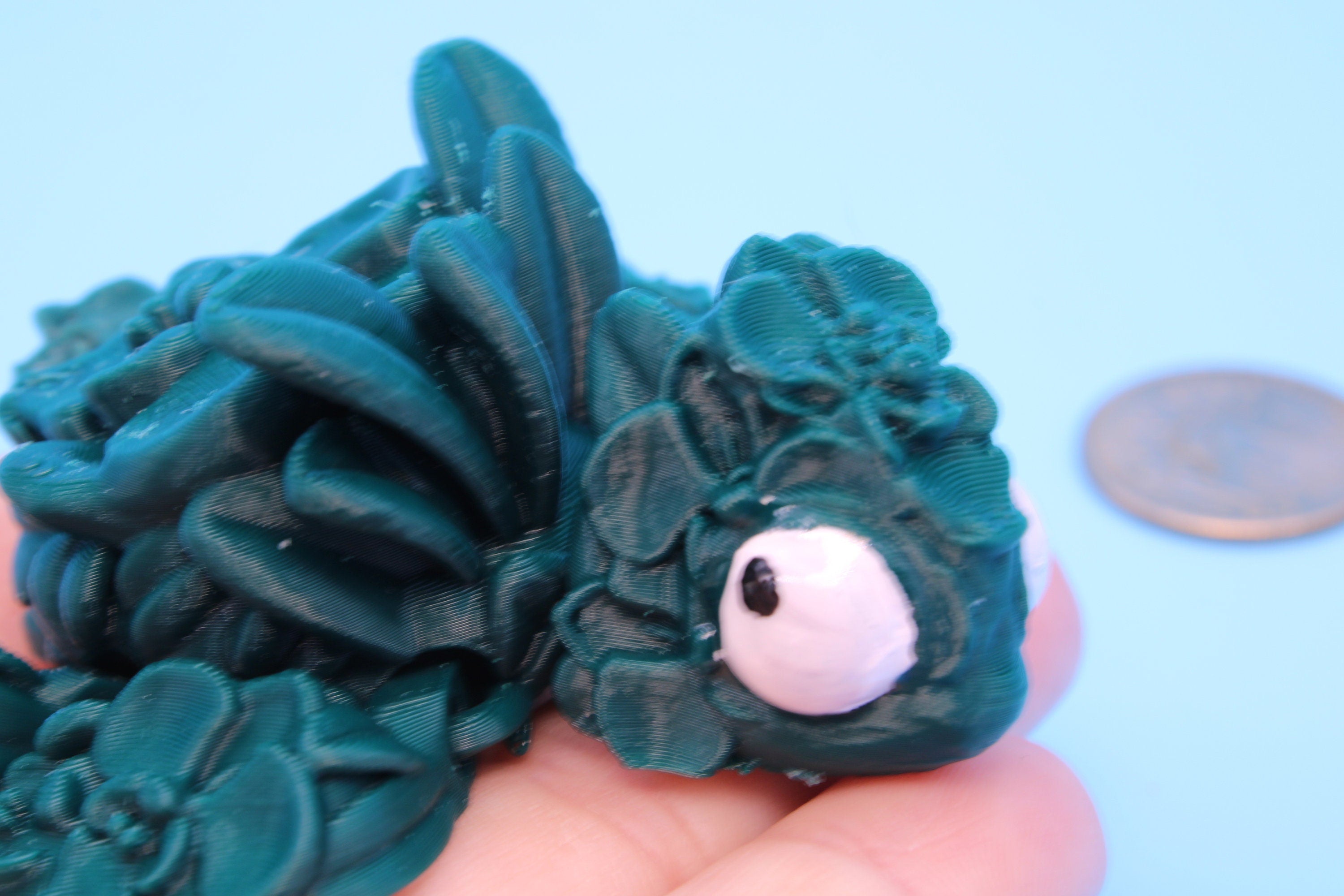 Miniature Turtle, 3D Printed Orchid Turtle