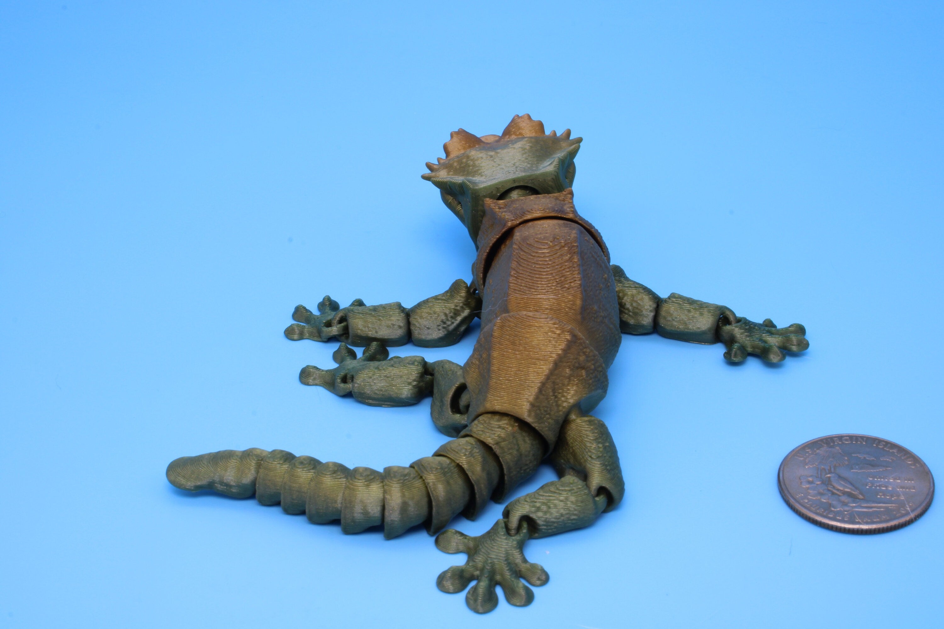 Gargoyle Gecko -3D Printed 6in.