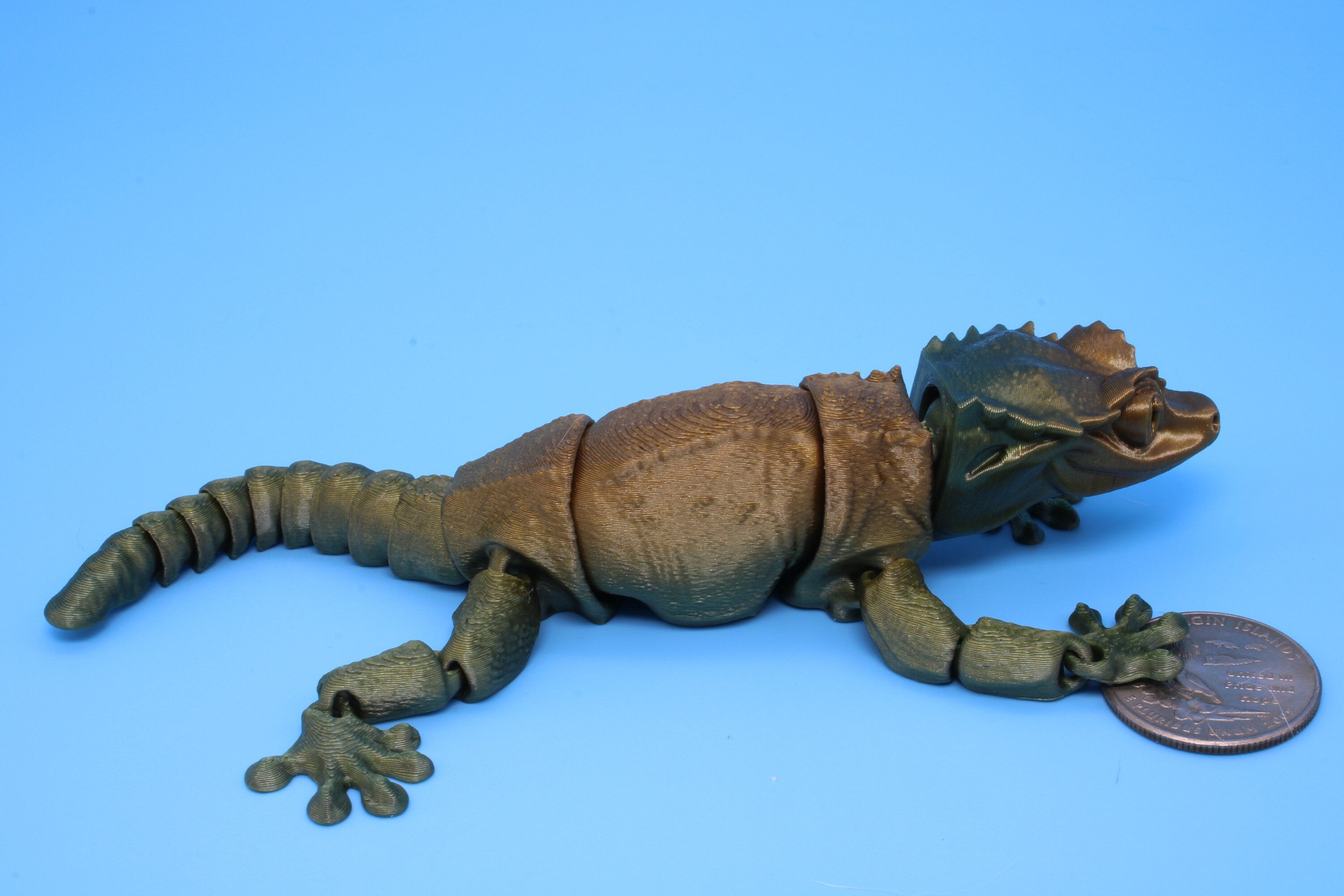 Gargoyle Gecko -3D Printed 6in.