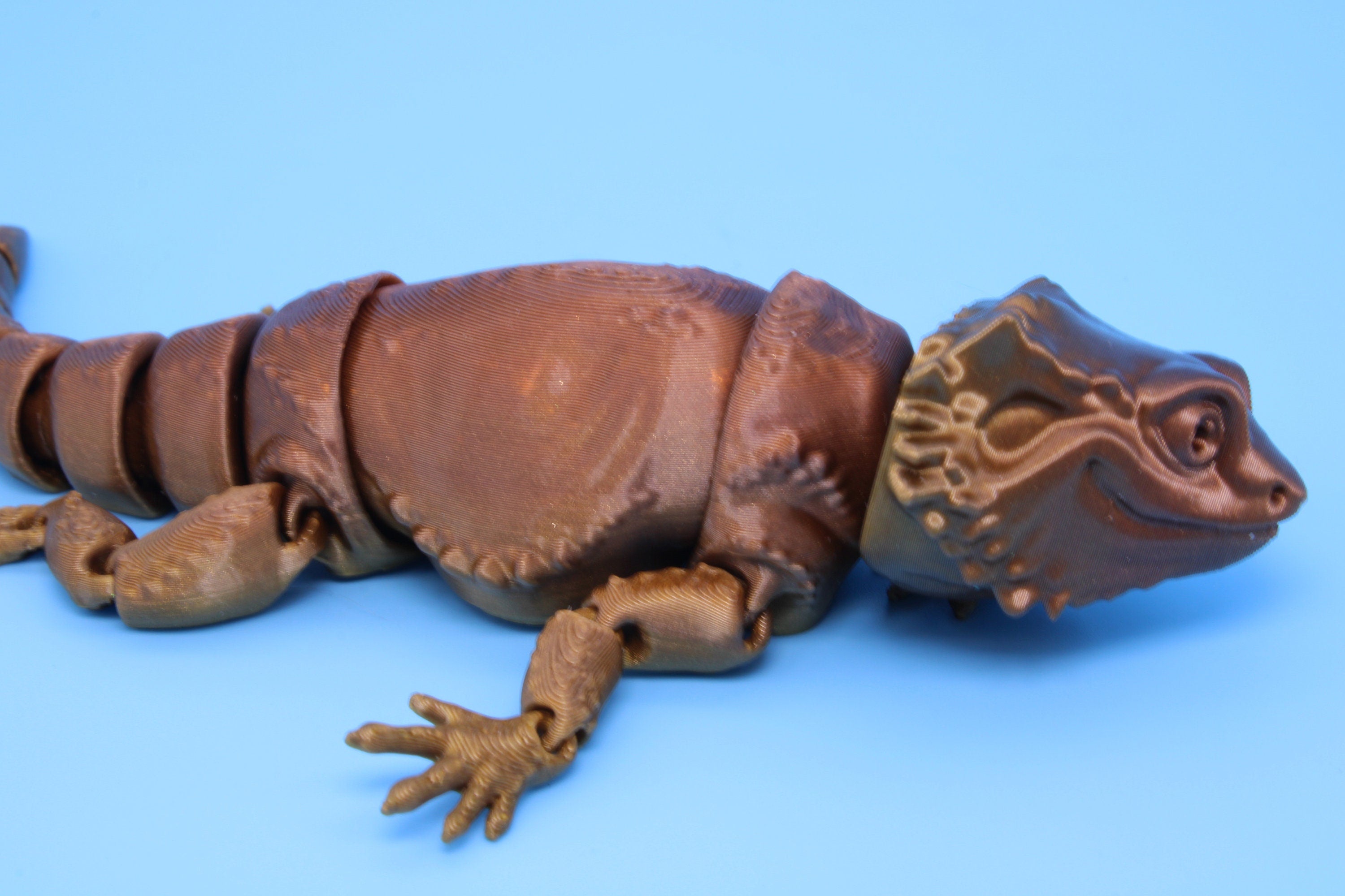 Bearded Dragon -3D Printed 6in.