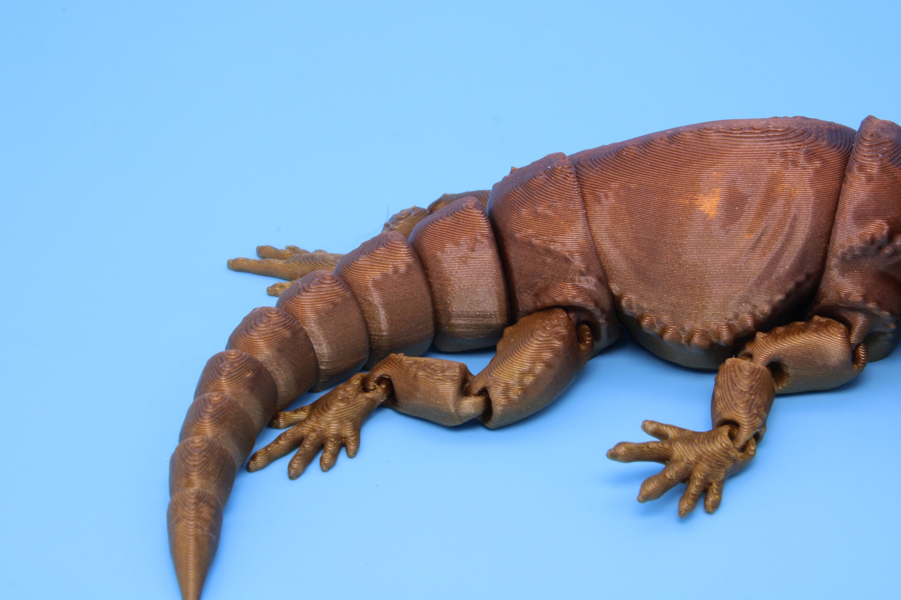 Bearded Dragon -3D Printed 6in.