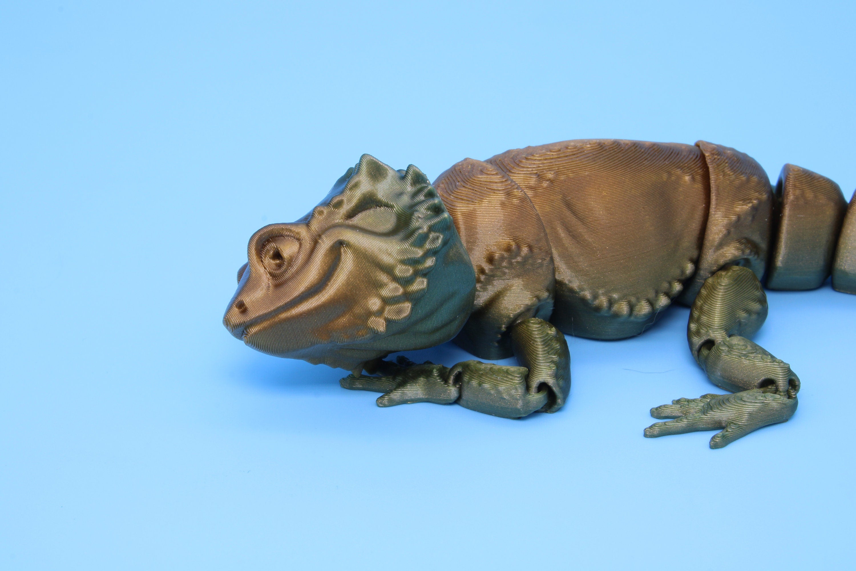 Bearded Dragon -3D Printed 6in.