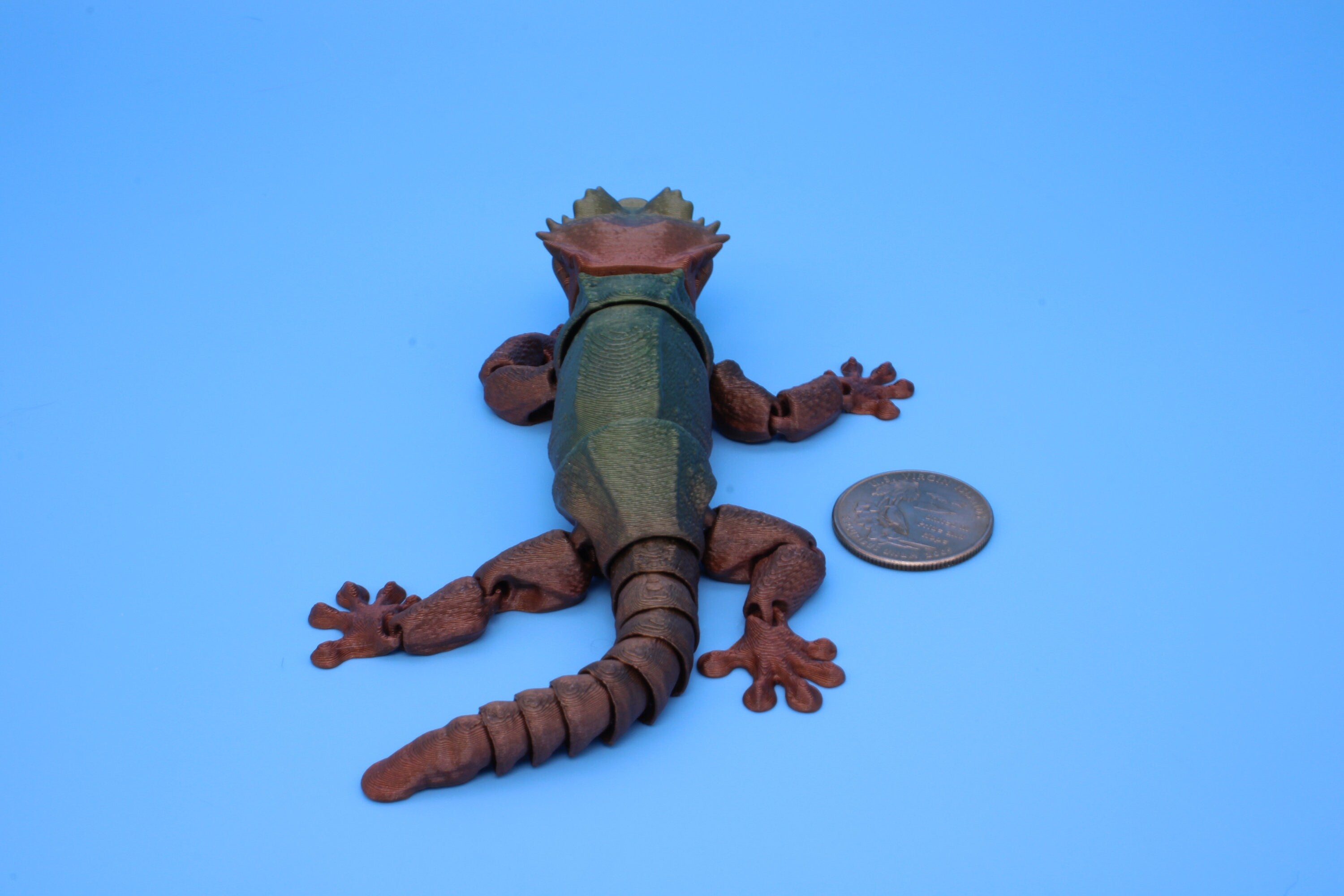 Gargoyle Gecko -3D Printed 6in.