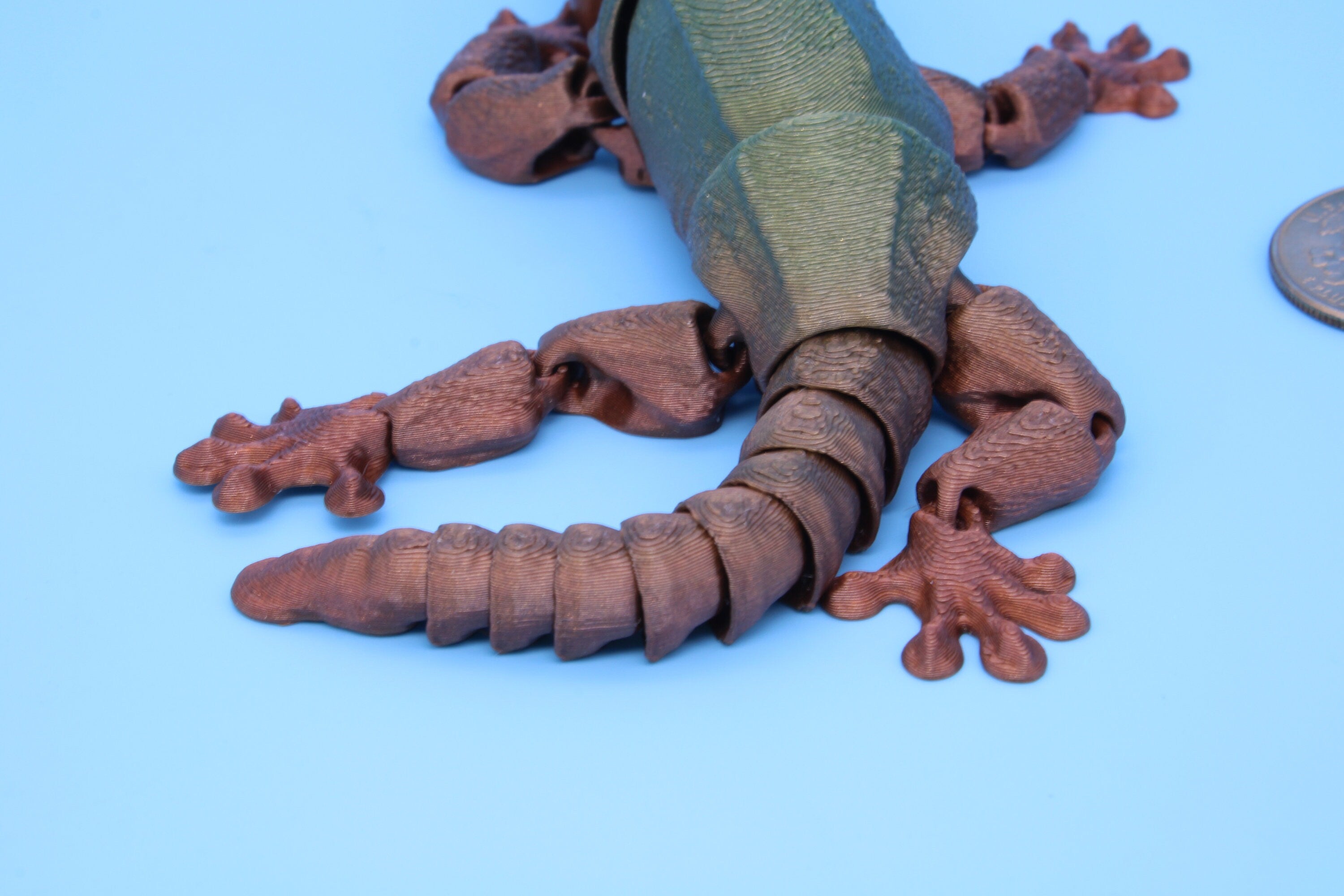 Gargoyle Gecko -3D Printed 6in.