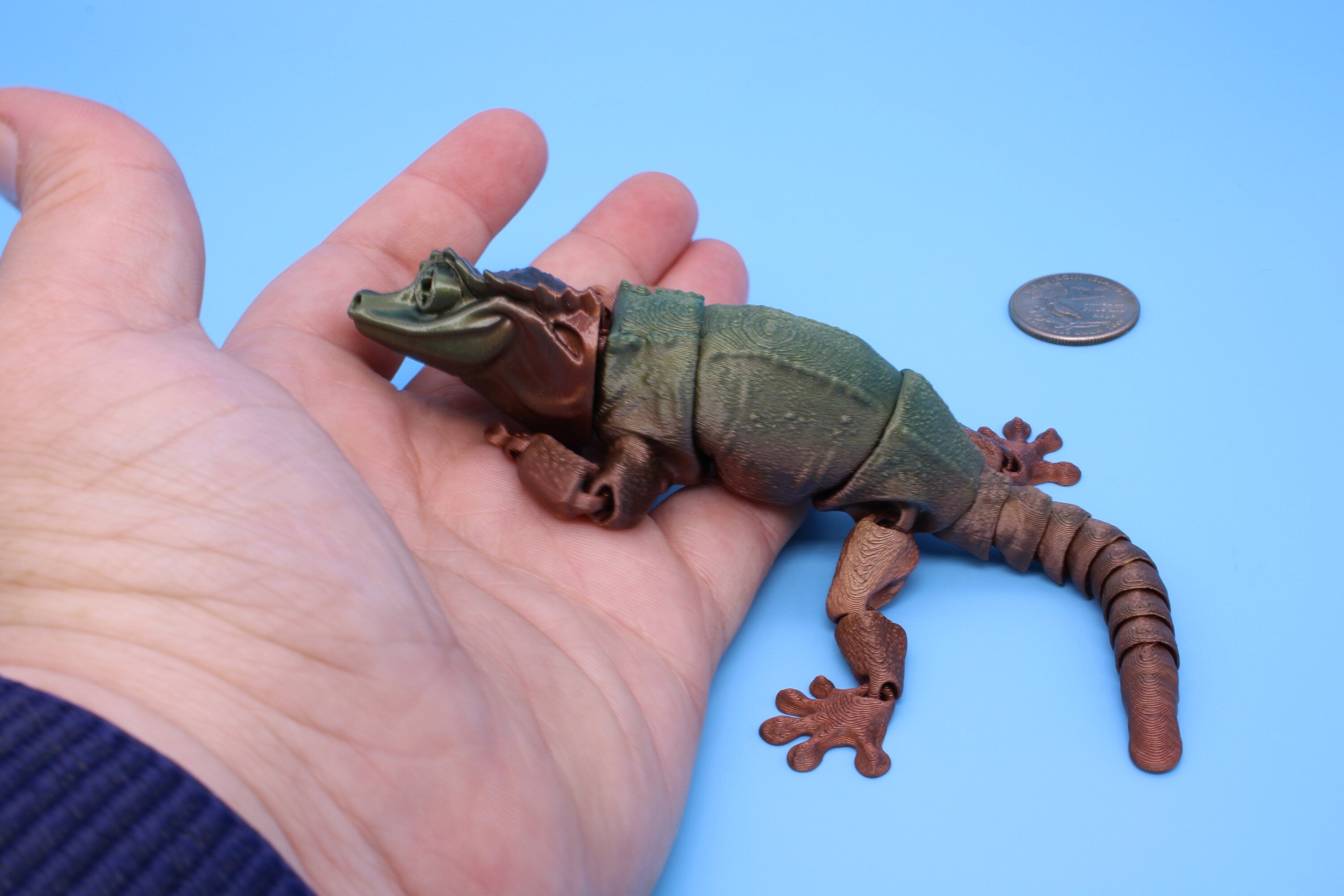Gargoyle Gecko -3D Printed 6in.