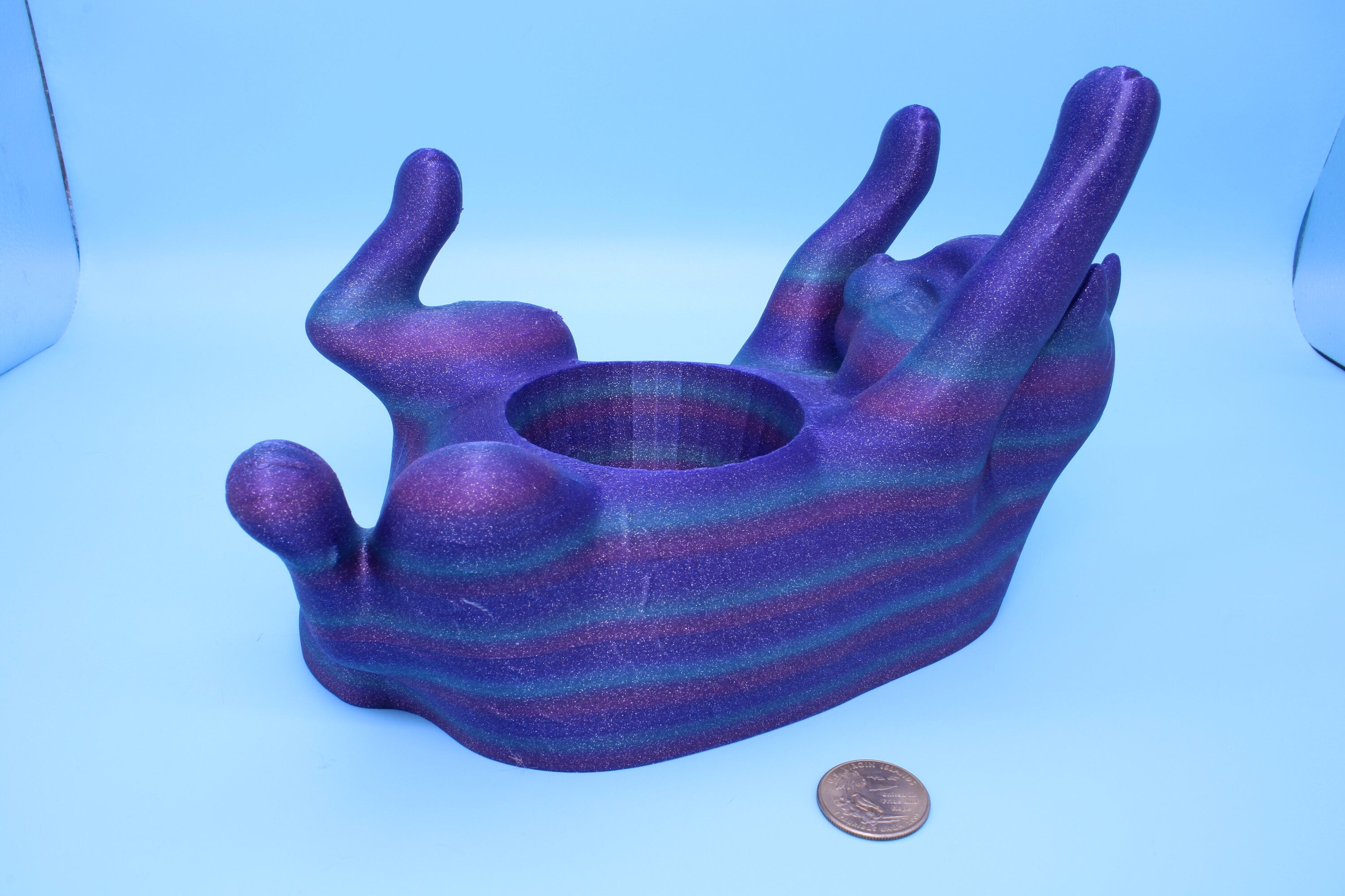 Cat- Flower Pot, Pen Holder, or Small Dish | 3D Printed